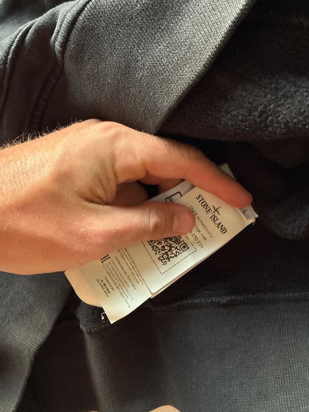 Stone Island Hoodie Black