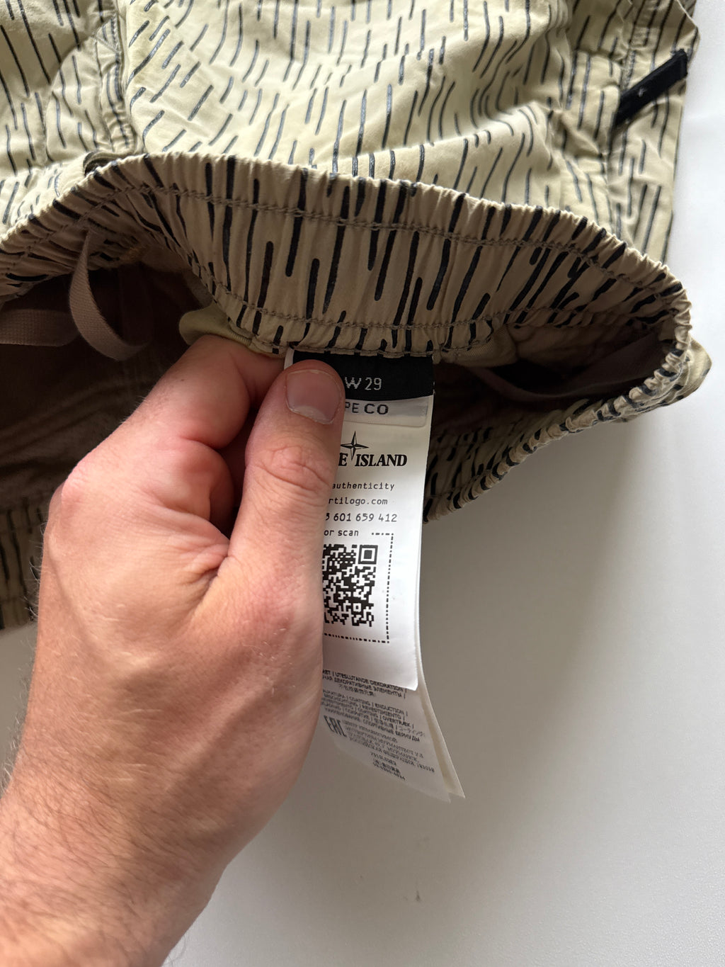 Stone Island Rain Camo Cargo Shorts