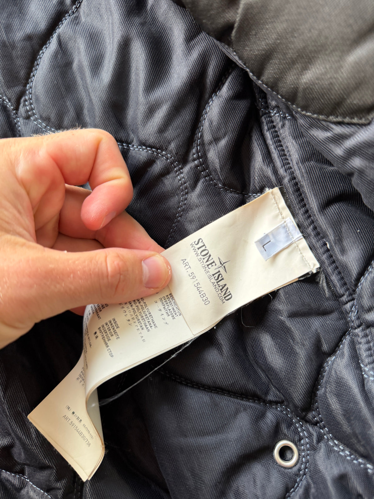 Stone Island Mussola Gommata Jacket