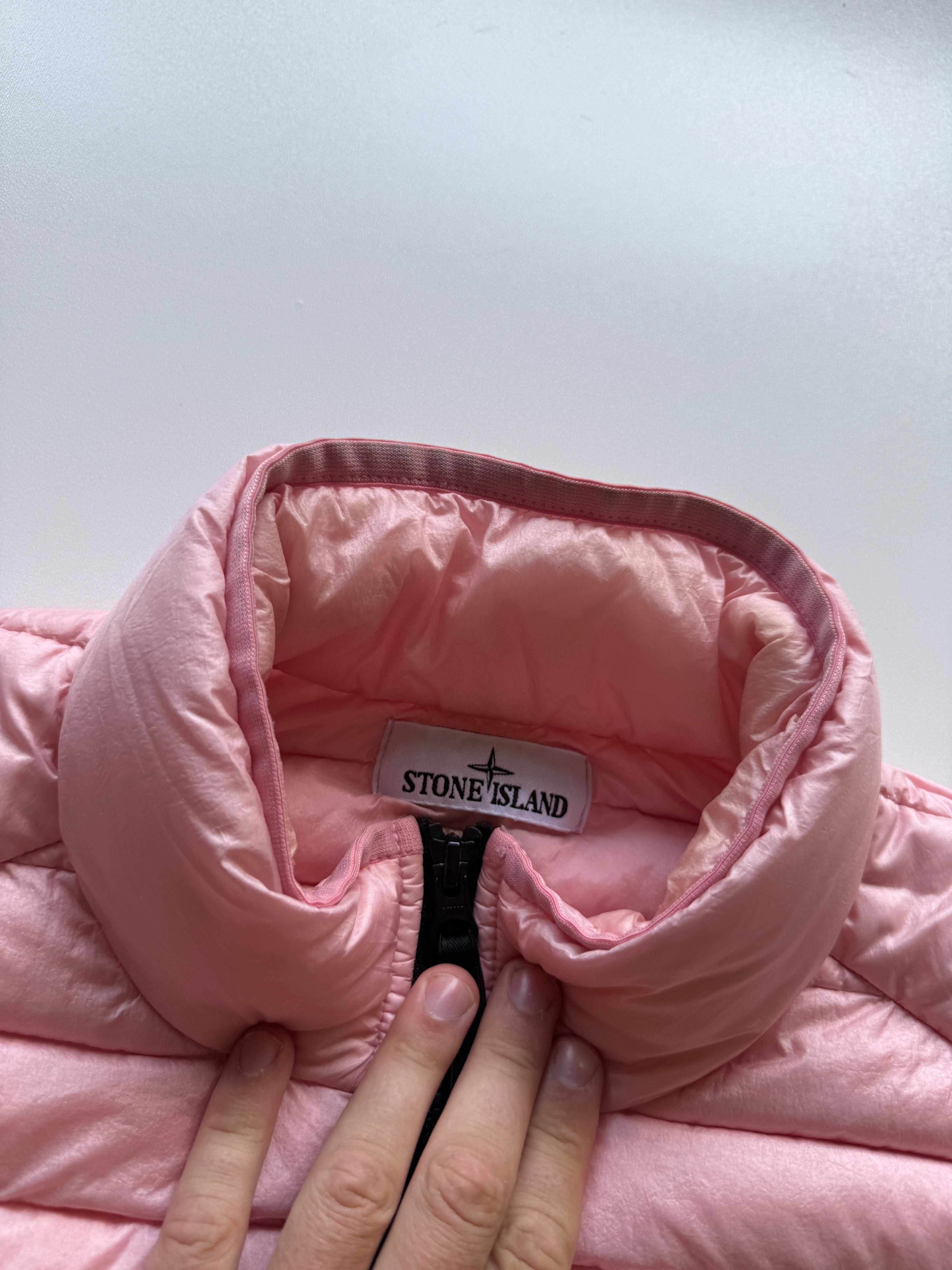 Stone Island Loom Woven Nylon Down Jacket
