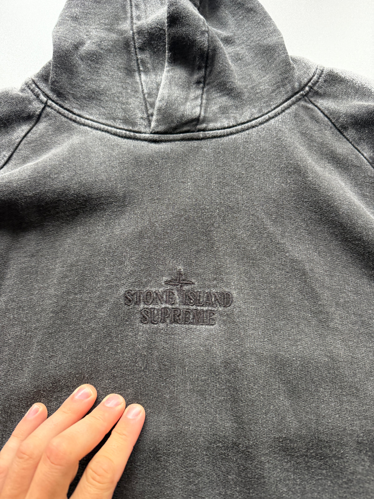 Stone Island X Supreme Hoodie