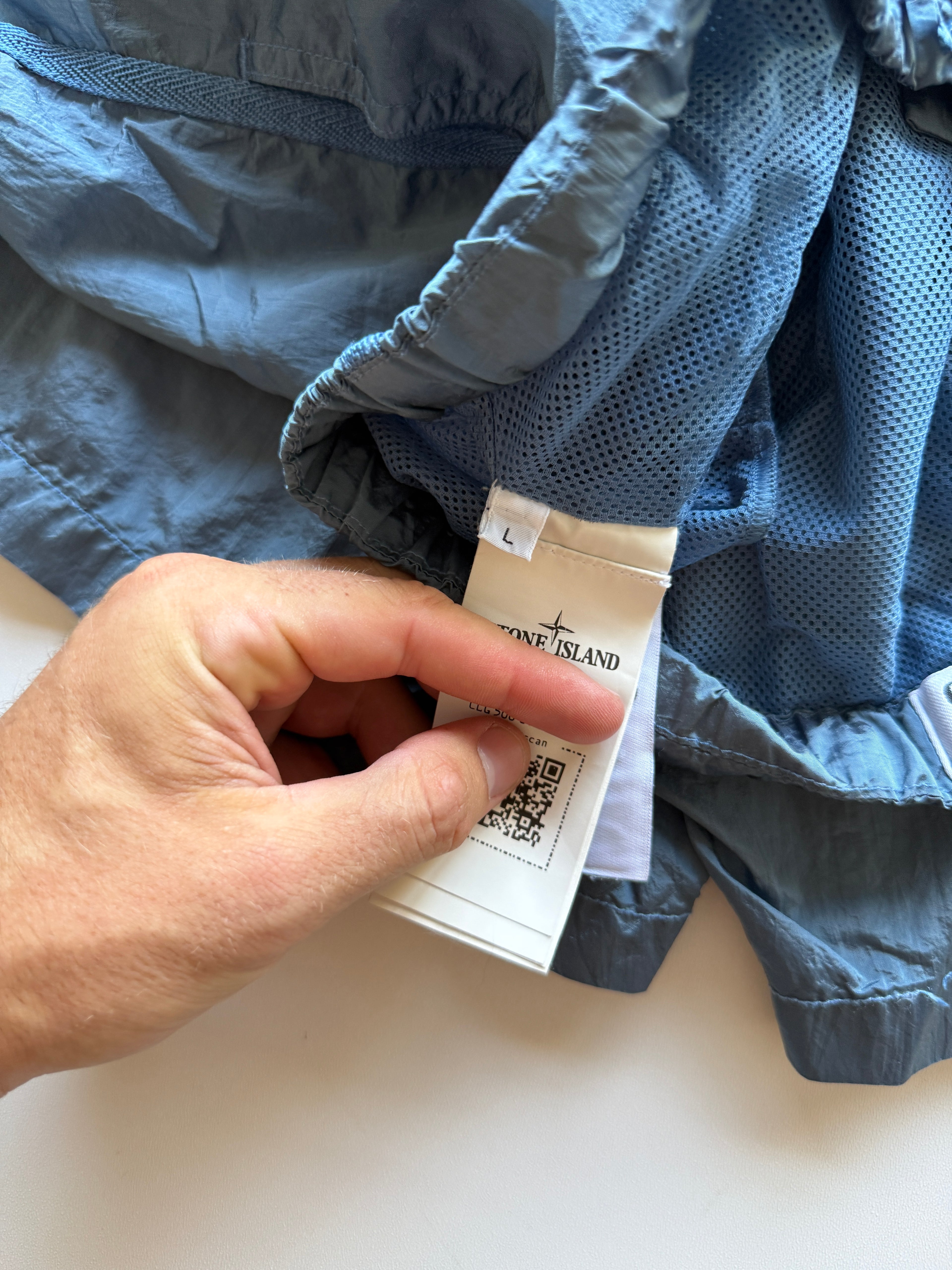 Stone Island Nylon Swimshorts Blue