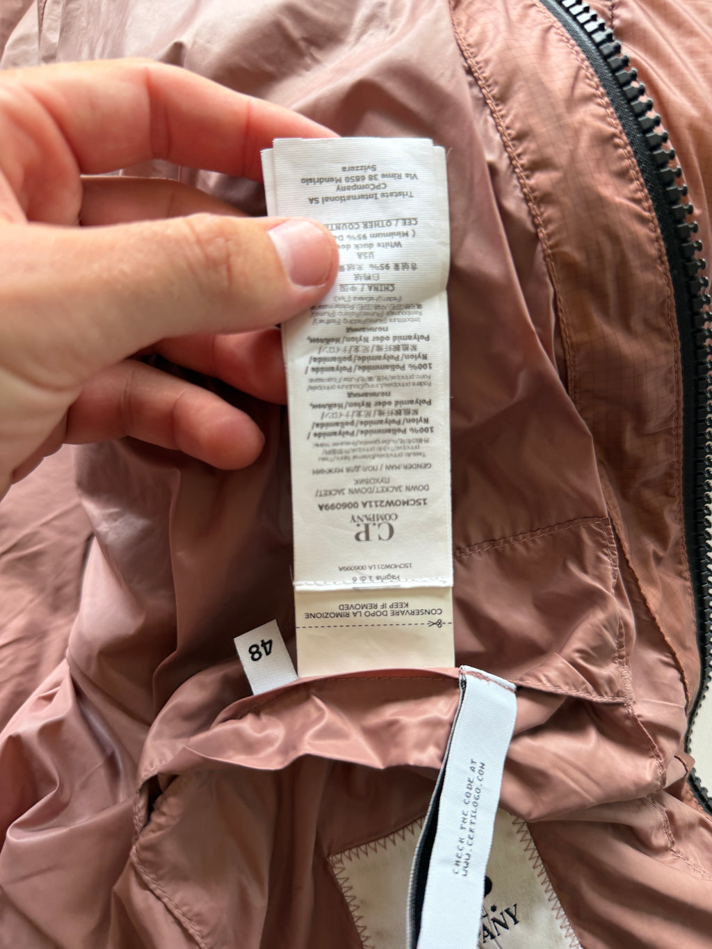 CP Company D D Shell Down Jacket