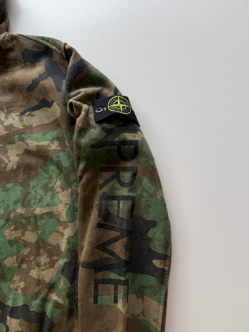 Stone Island X Supreme Hoodie