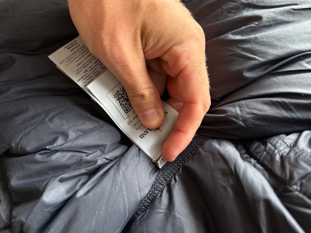 Stone Island Nylon Metal Down Jacket Black
