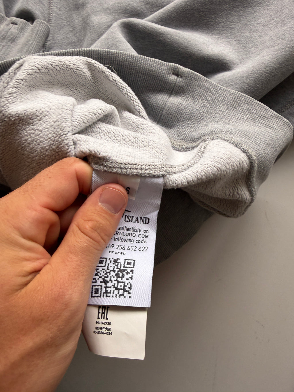 Stone Island Grey Sweater