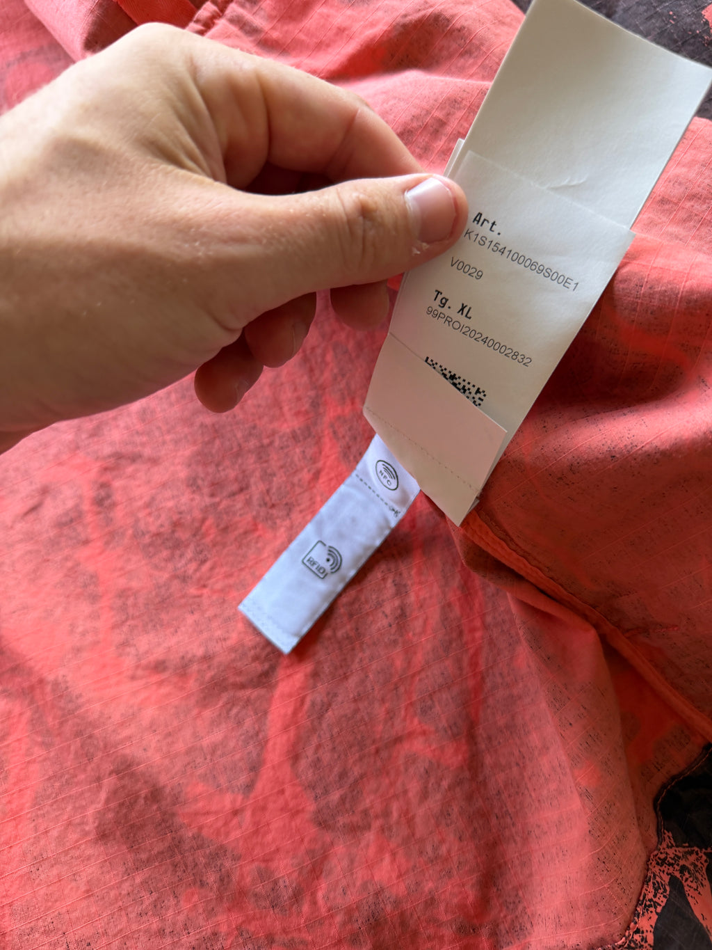 Stone Island Scan Camo Ripstop OVD Jacket