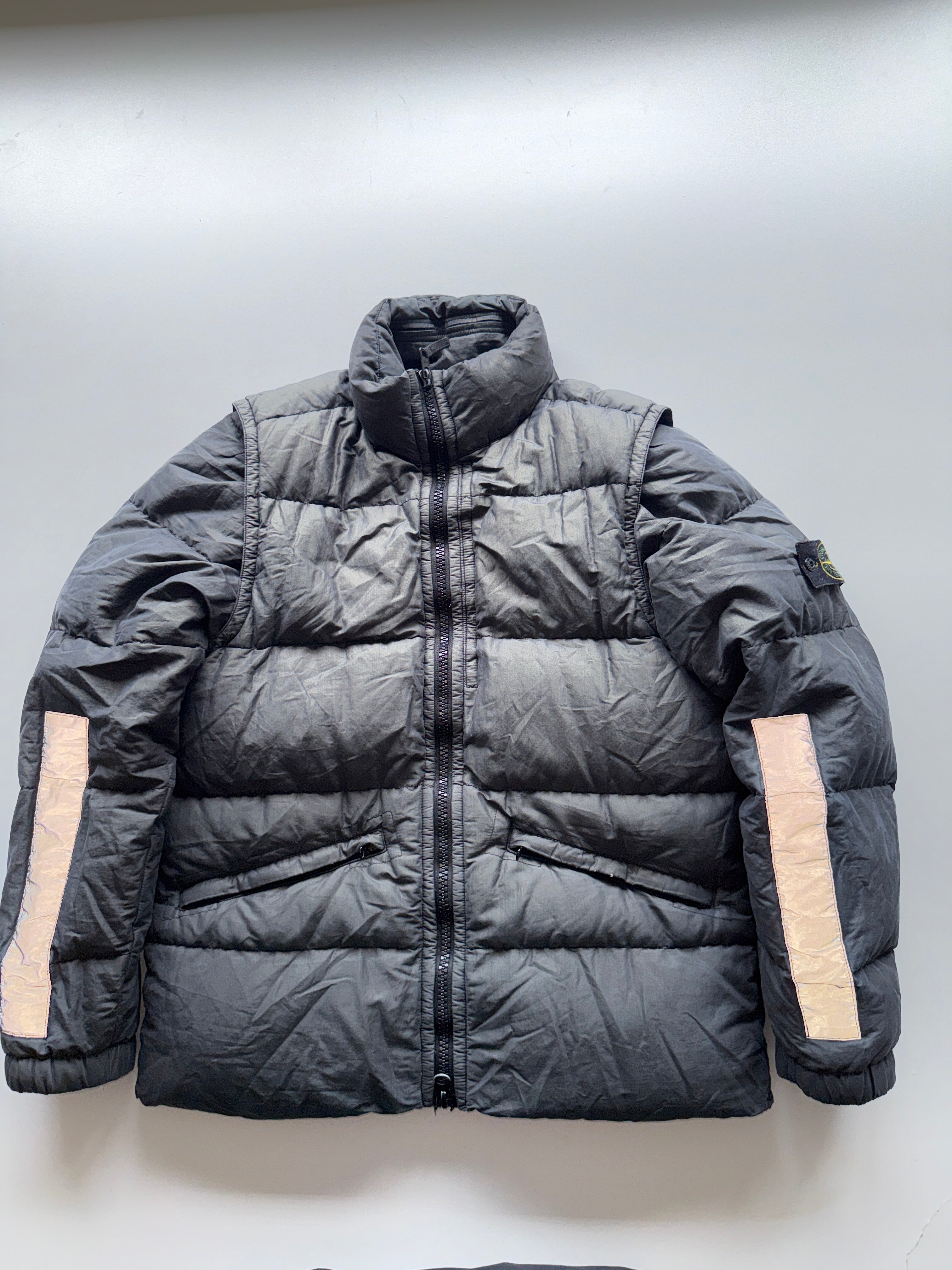 Stone Island 2018 2 in 1 Cotton Metal Watro Jacket