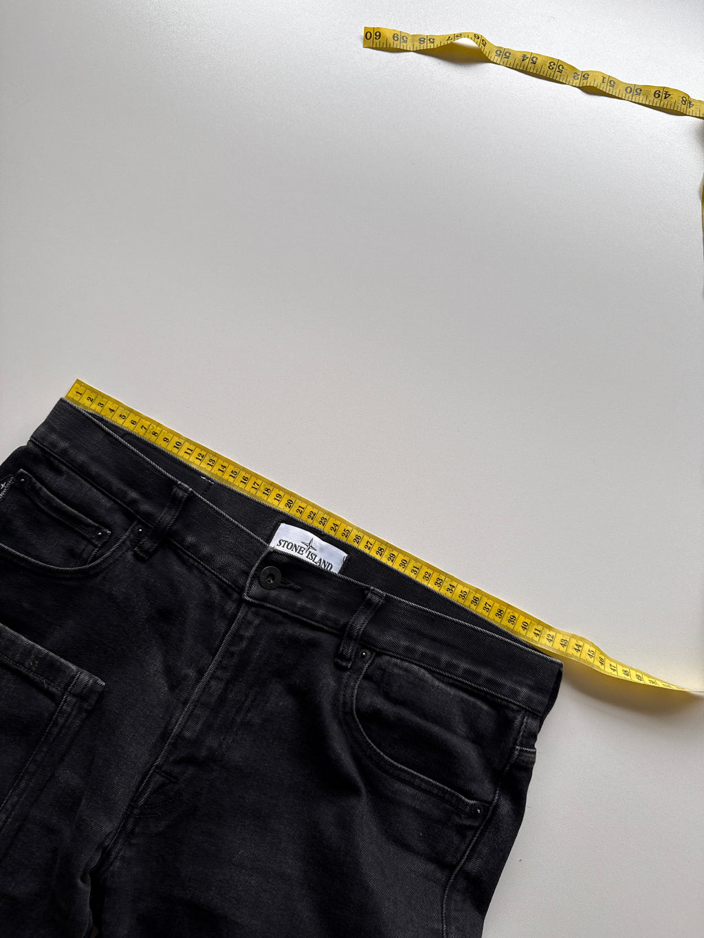 Stone Island Denim Pants Black
