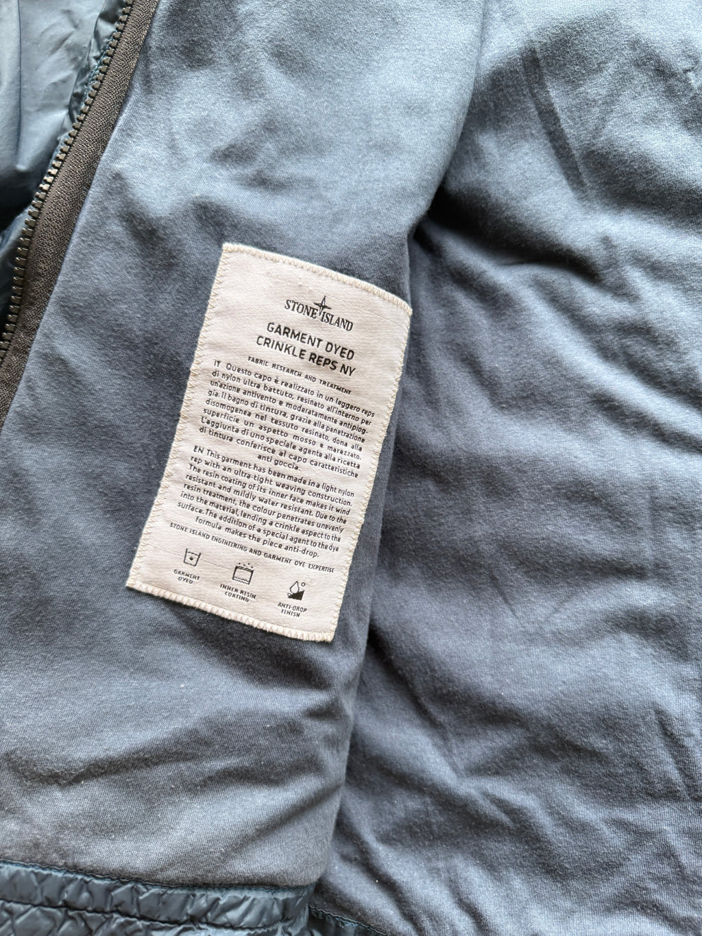 Stone Island Garment Dyed Jacket