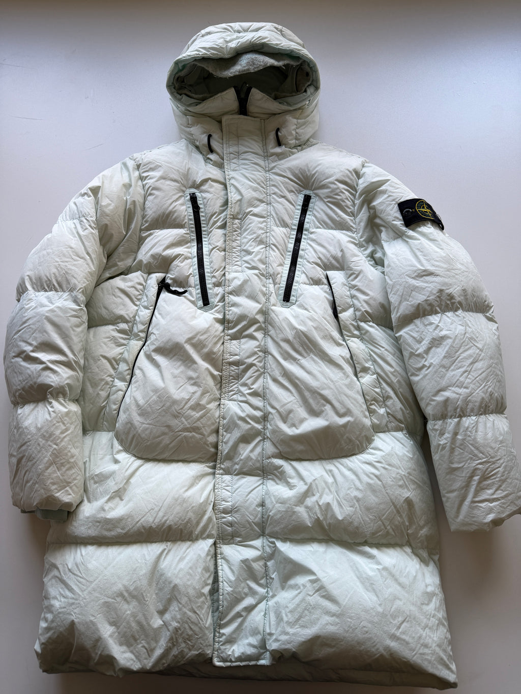 Stone Island Garment Dyed Down Parka Jacket