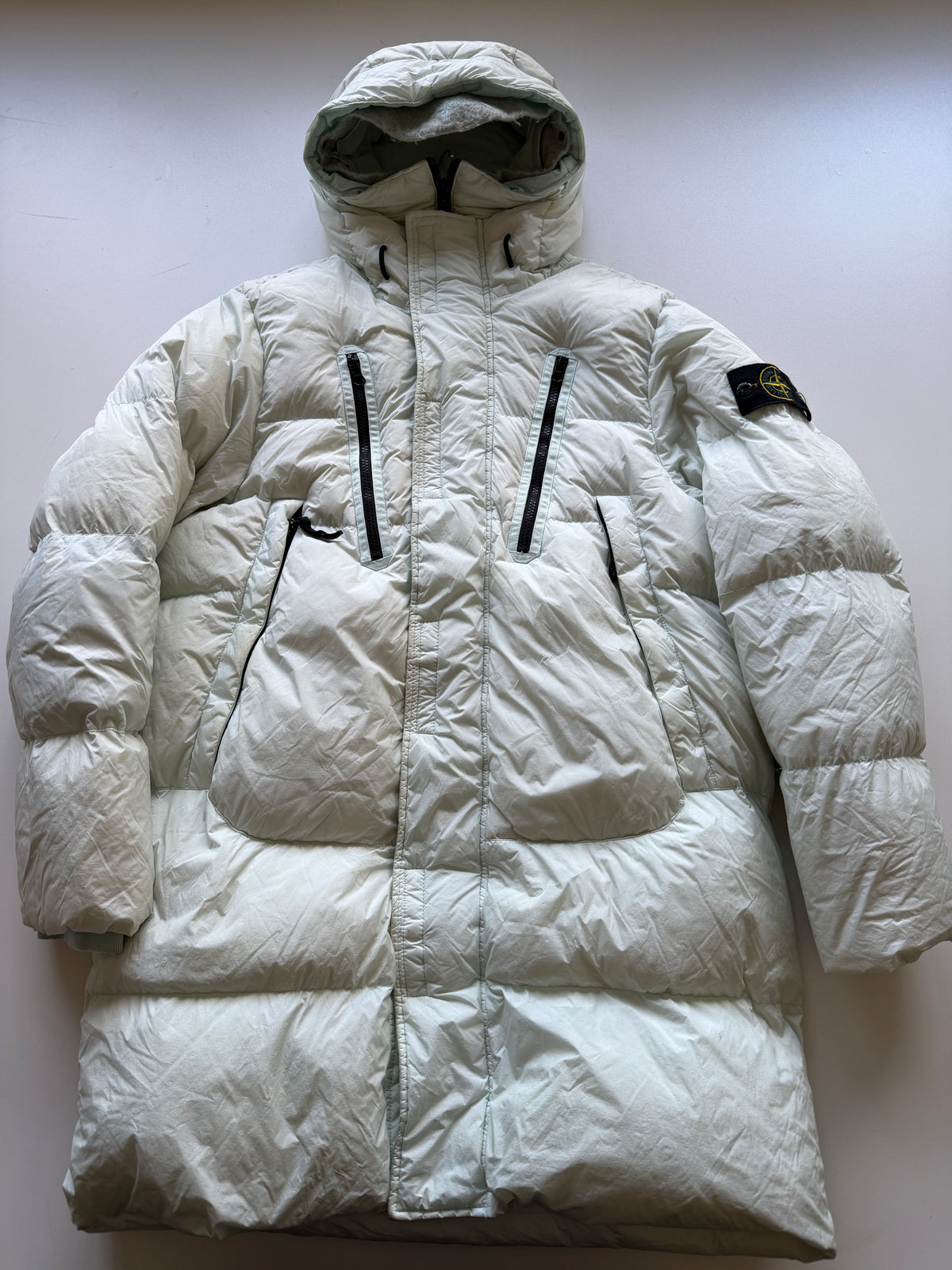 Stone Island Garment Dyed Down Parka Jacket