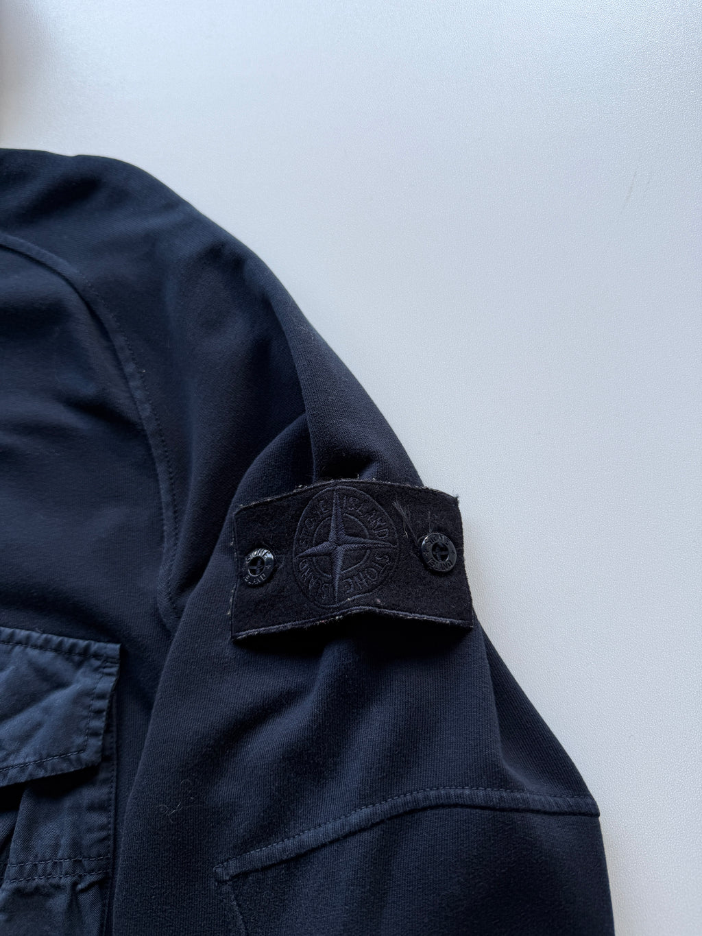 Stone Island Ghost Half Zip Hoodie