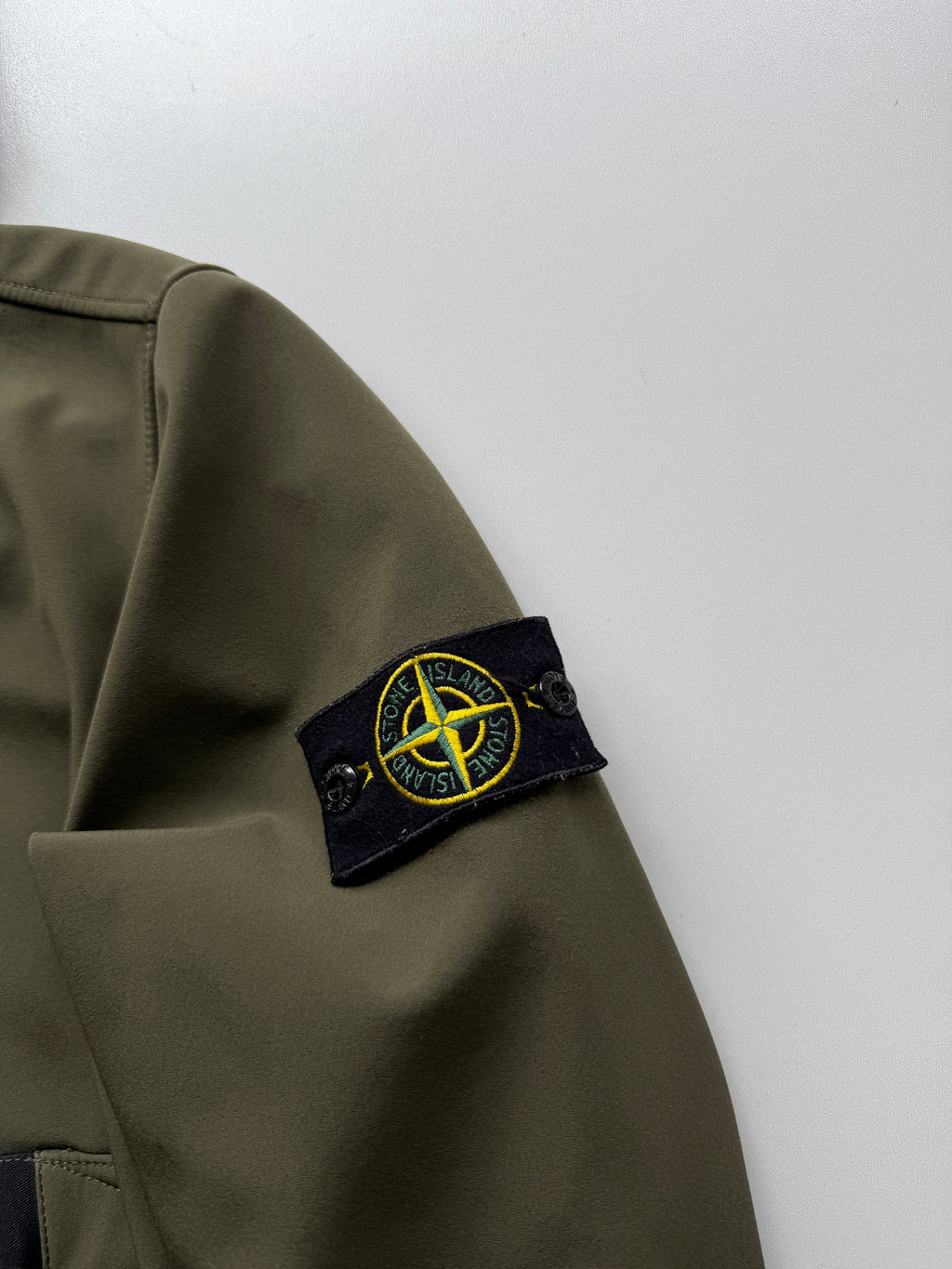 Stone Island Soft Shell Jacket Kaki
