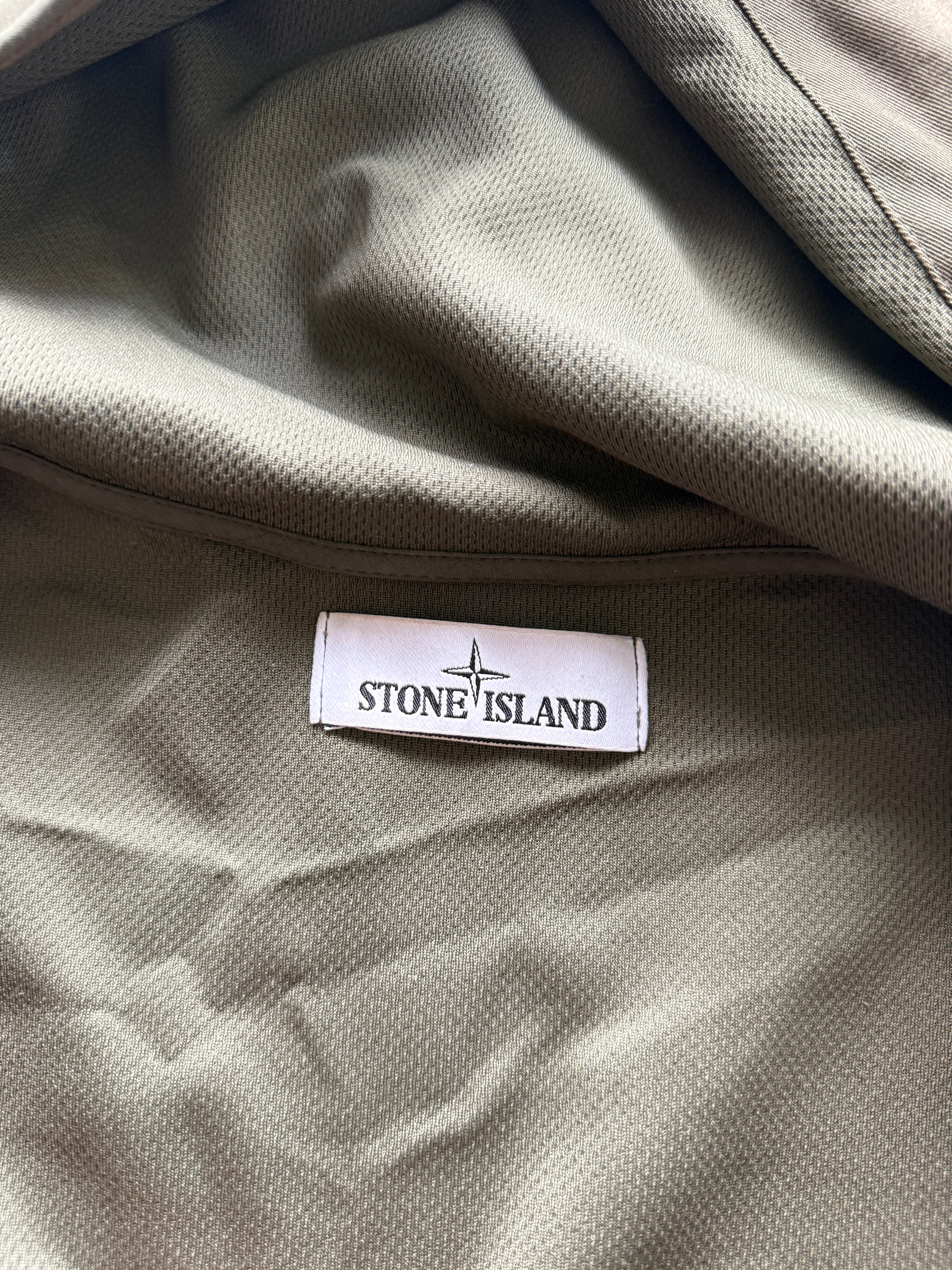 Stone Island Soft Shell Jacket Khaki