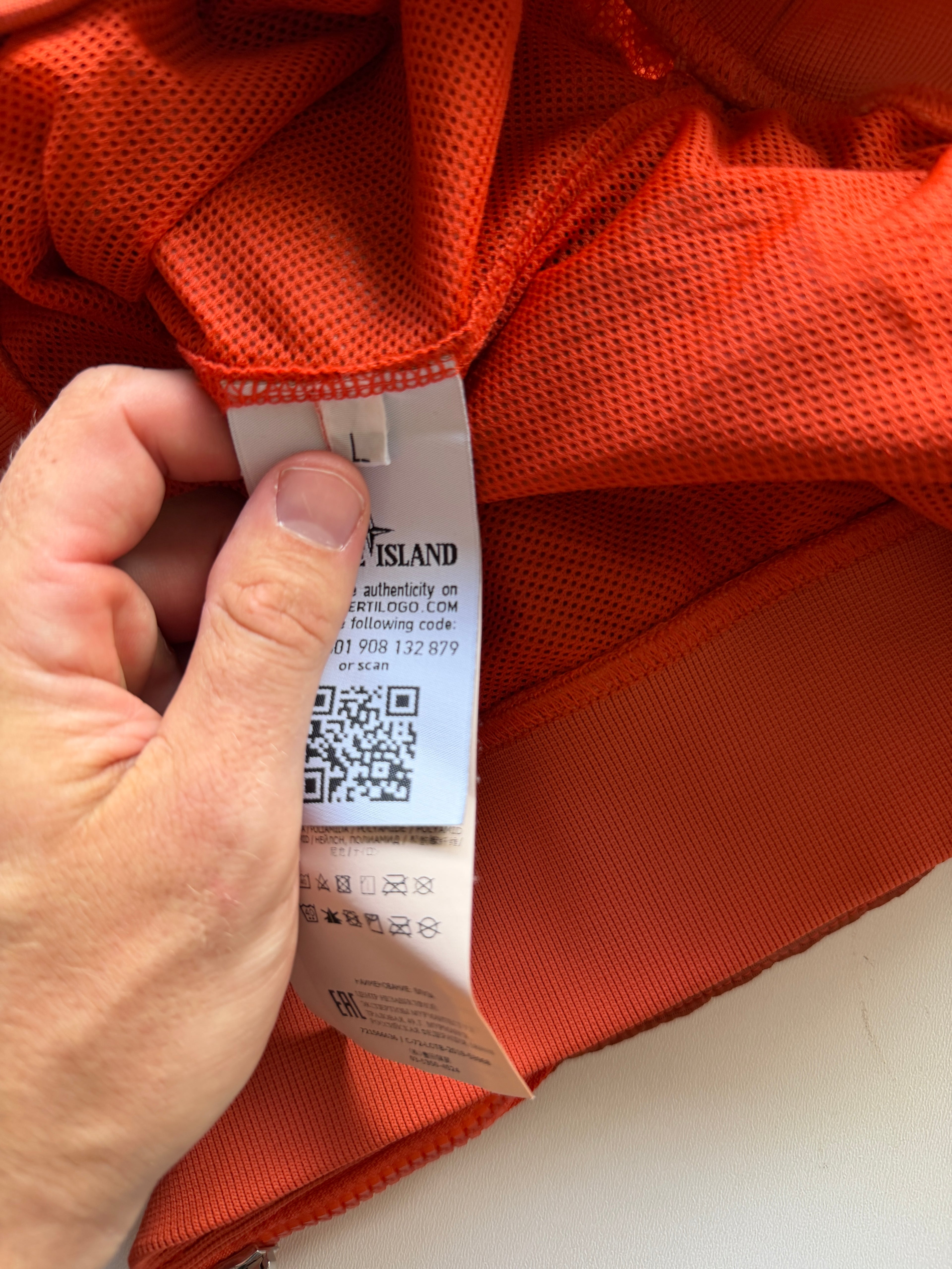 Stone Island Poly colour Nylon Sweater