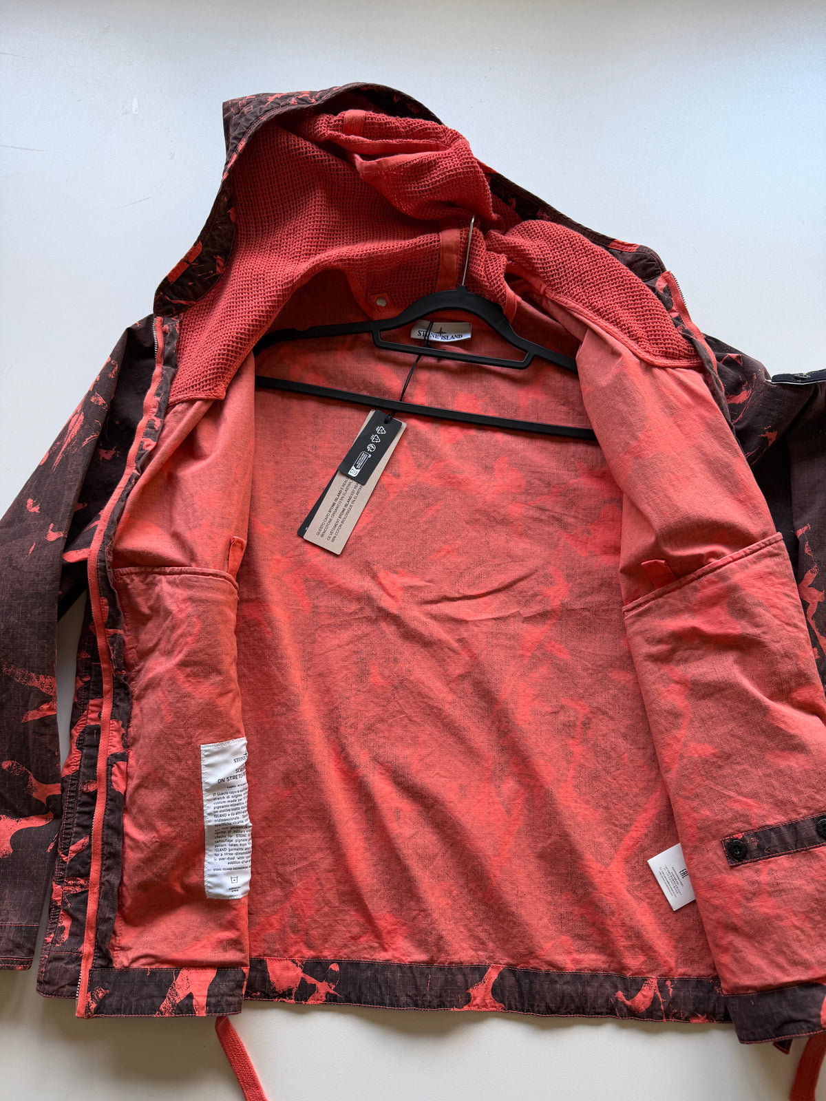 Stone Island Scan Camo Ripstop OVD Jacket