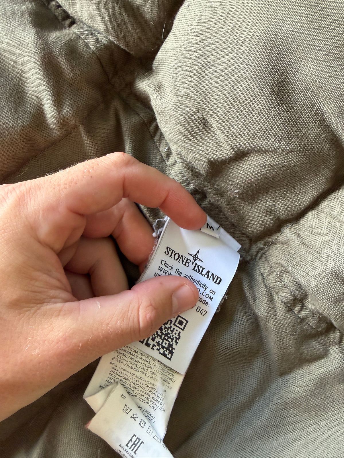 Stone Island Micro Reps Down Jacket