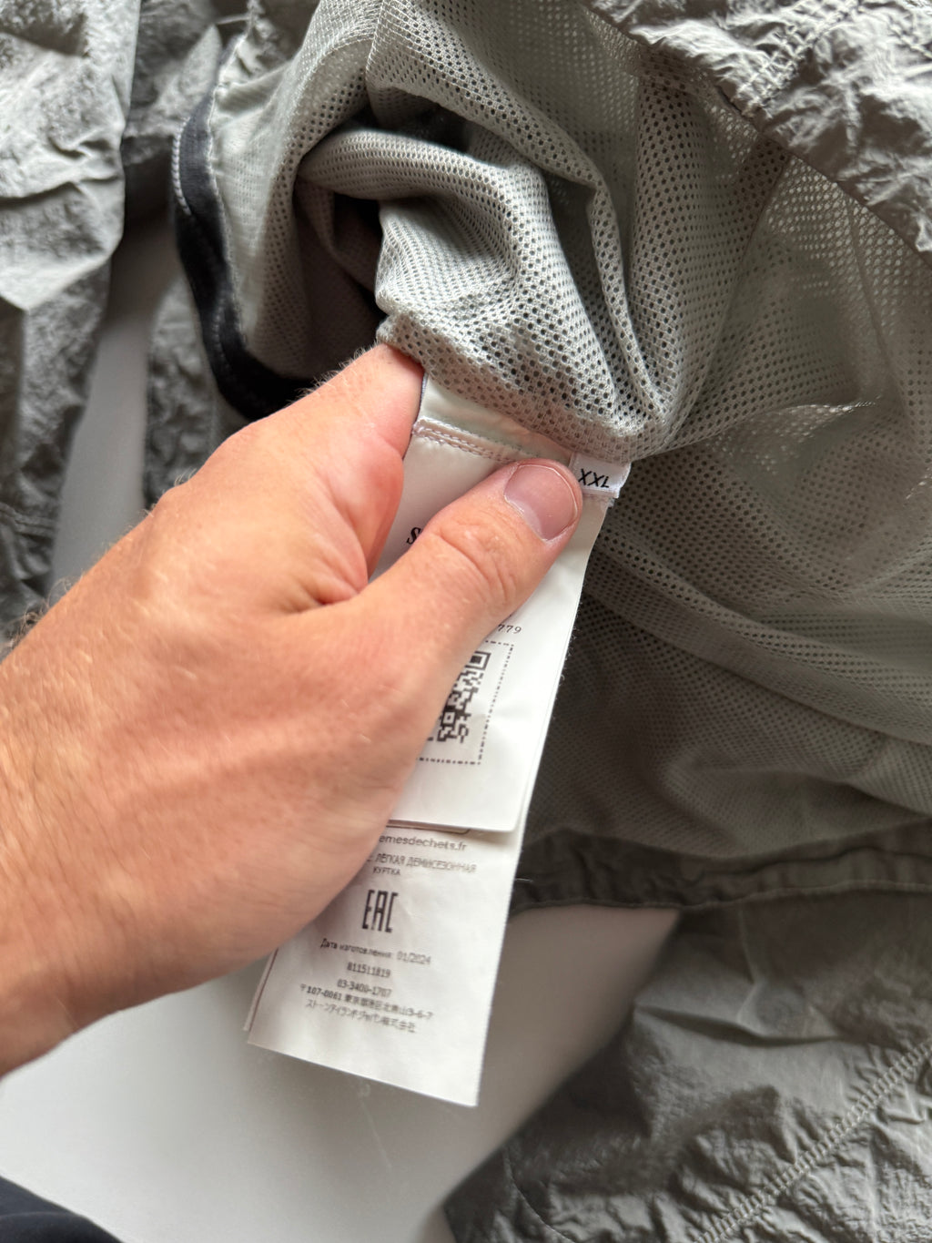 Stone Island Nylon Metal overshirt Grey