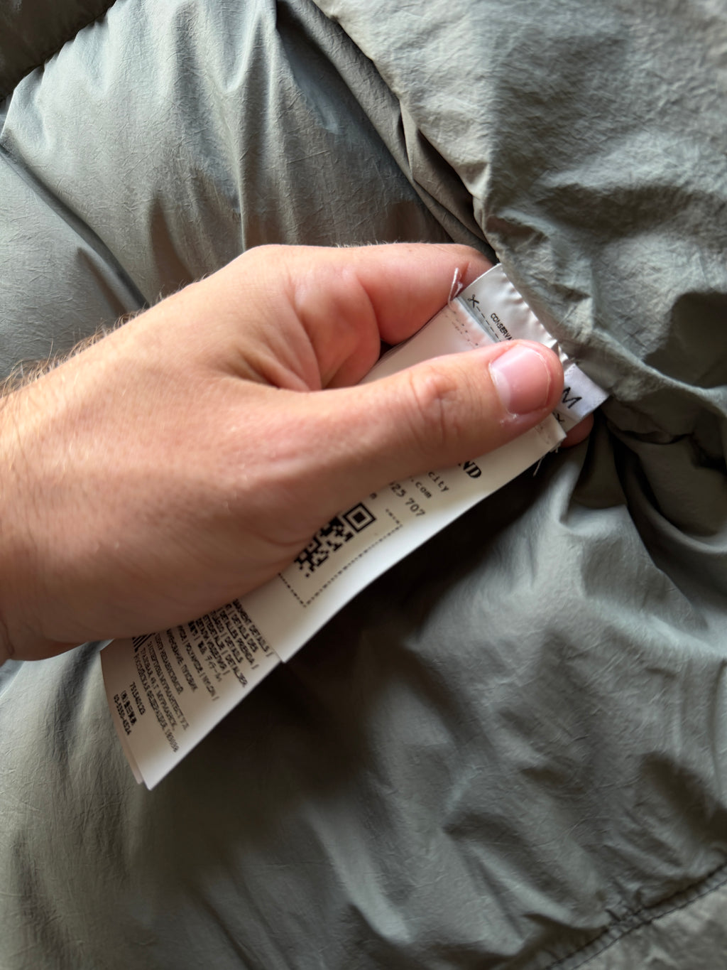 Stone Island Garment Dyed Down Jacket