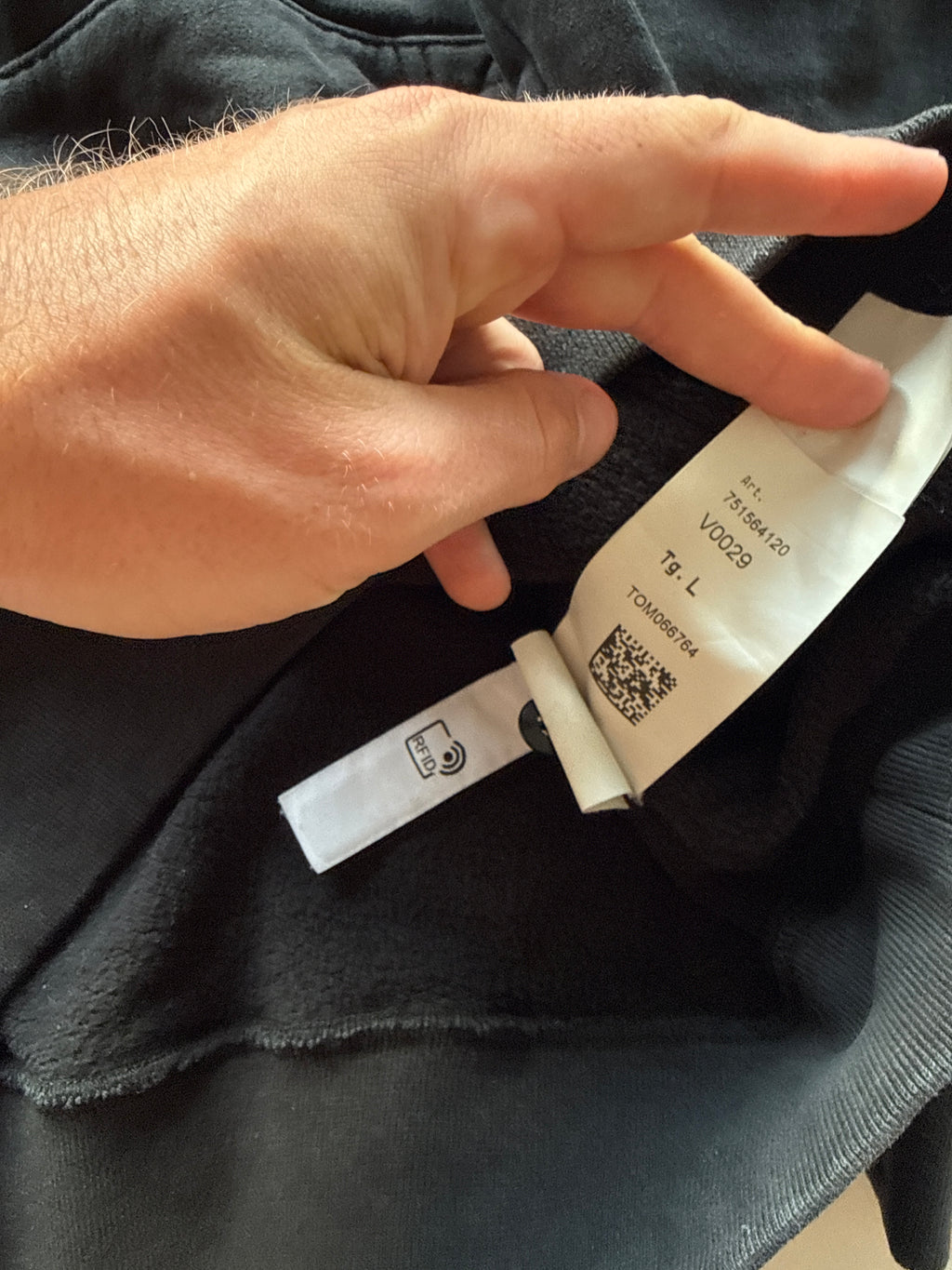 Stone Island Hoodie Black