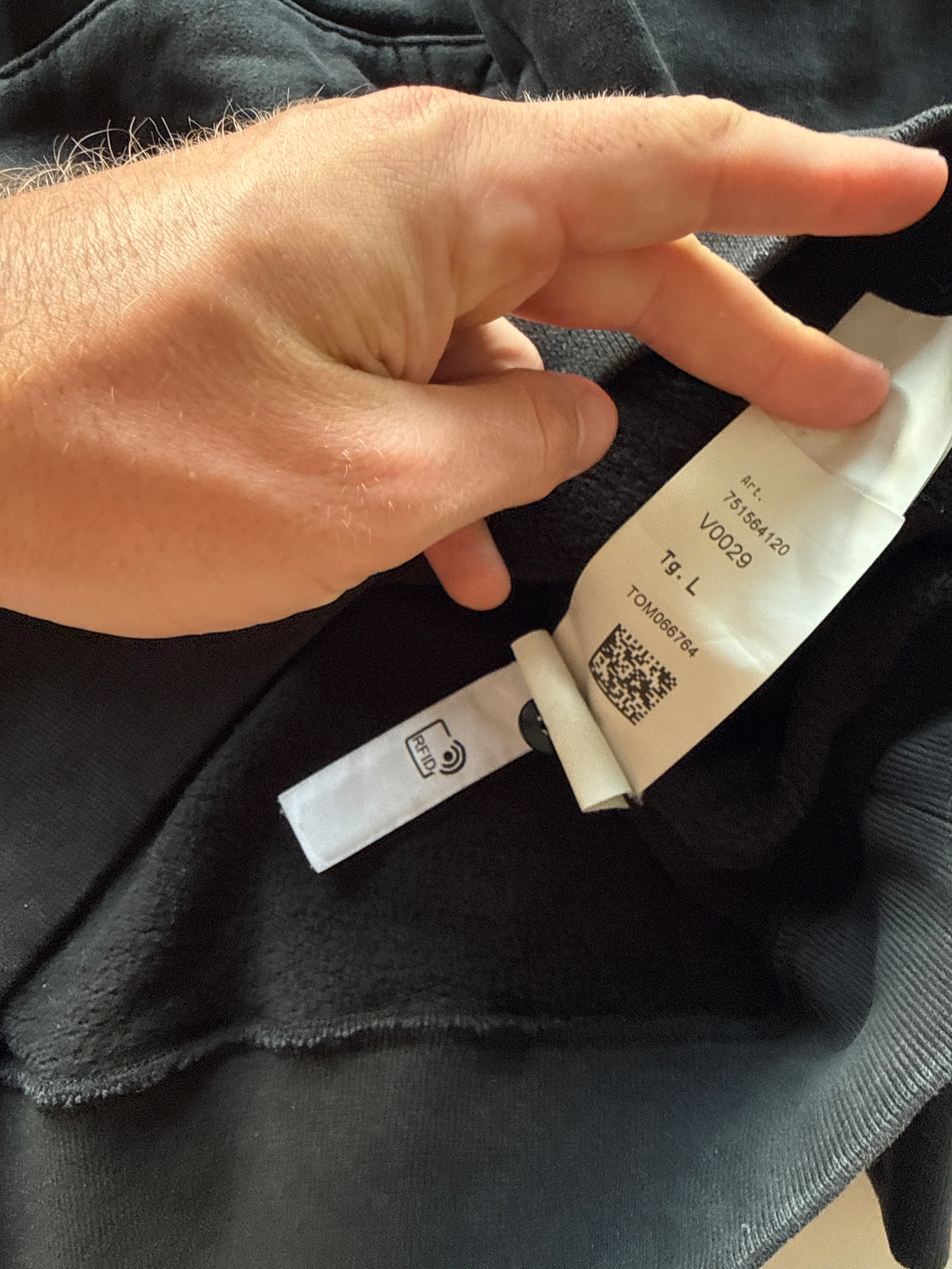 Stone Island Hoodie Black