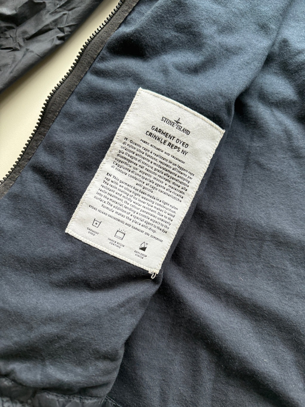 Stone Island Garment Dyed Jacket