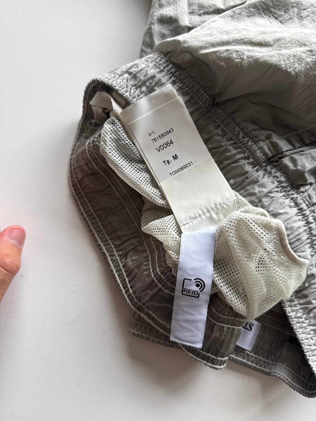 Stone Island Nylon Swimshort Grey