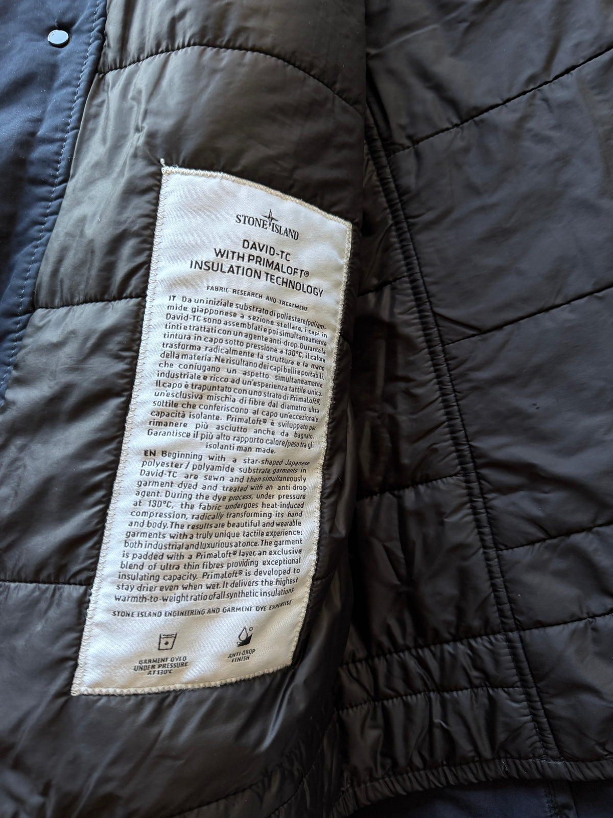 Stone Island David TC Primaloft Jacket