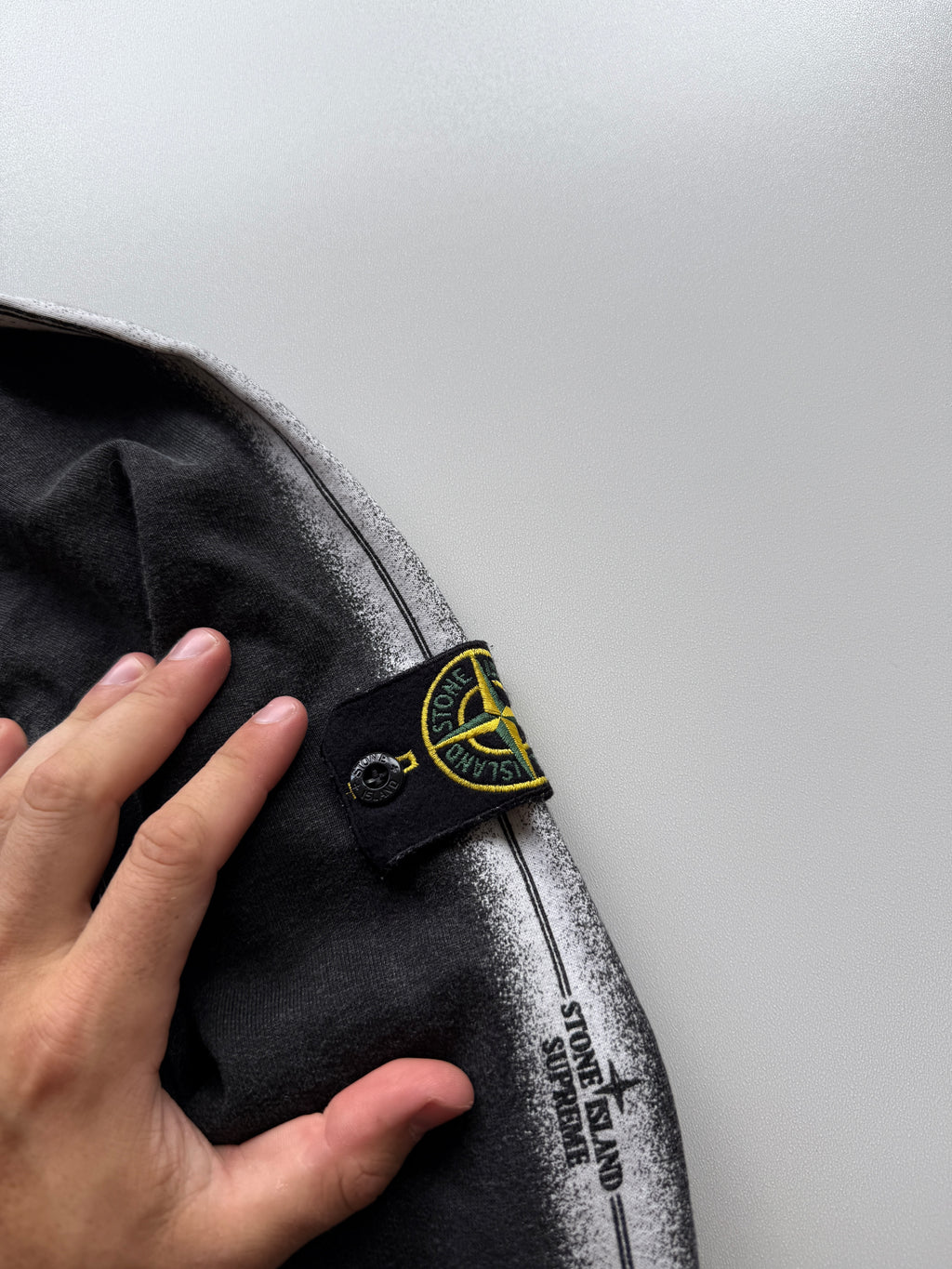 Stone Island X Supreme Hoodie