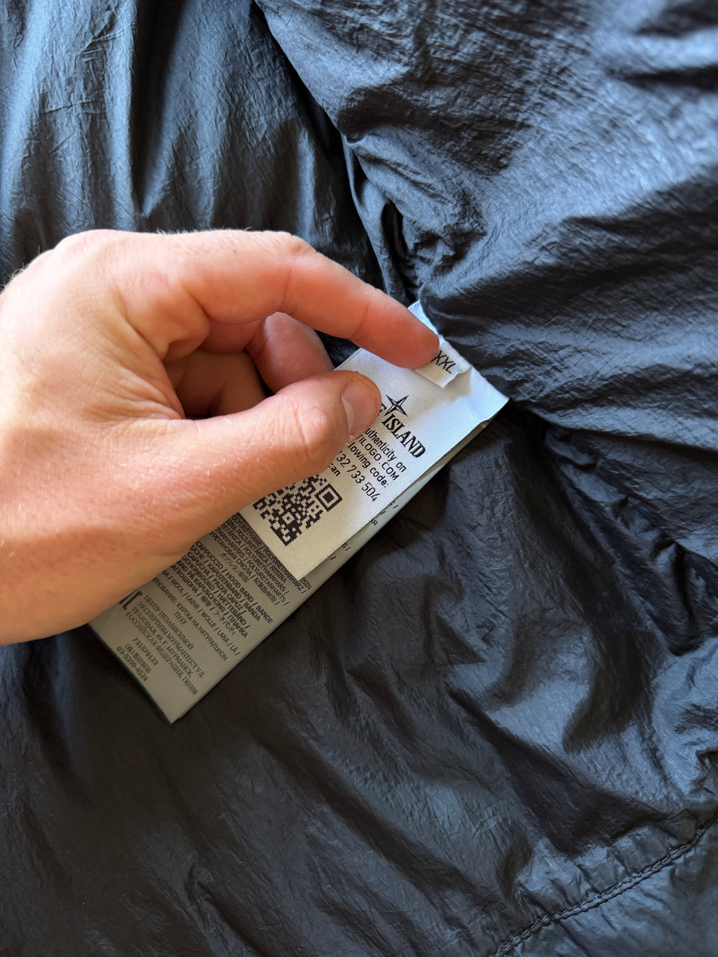 Stone Island Garment Dyed Down Parka Jacket