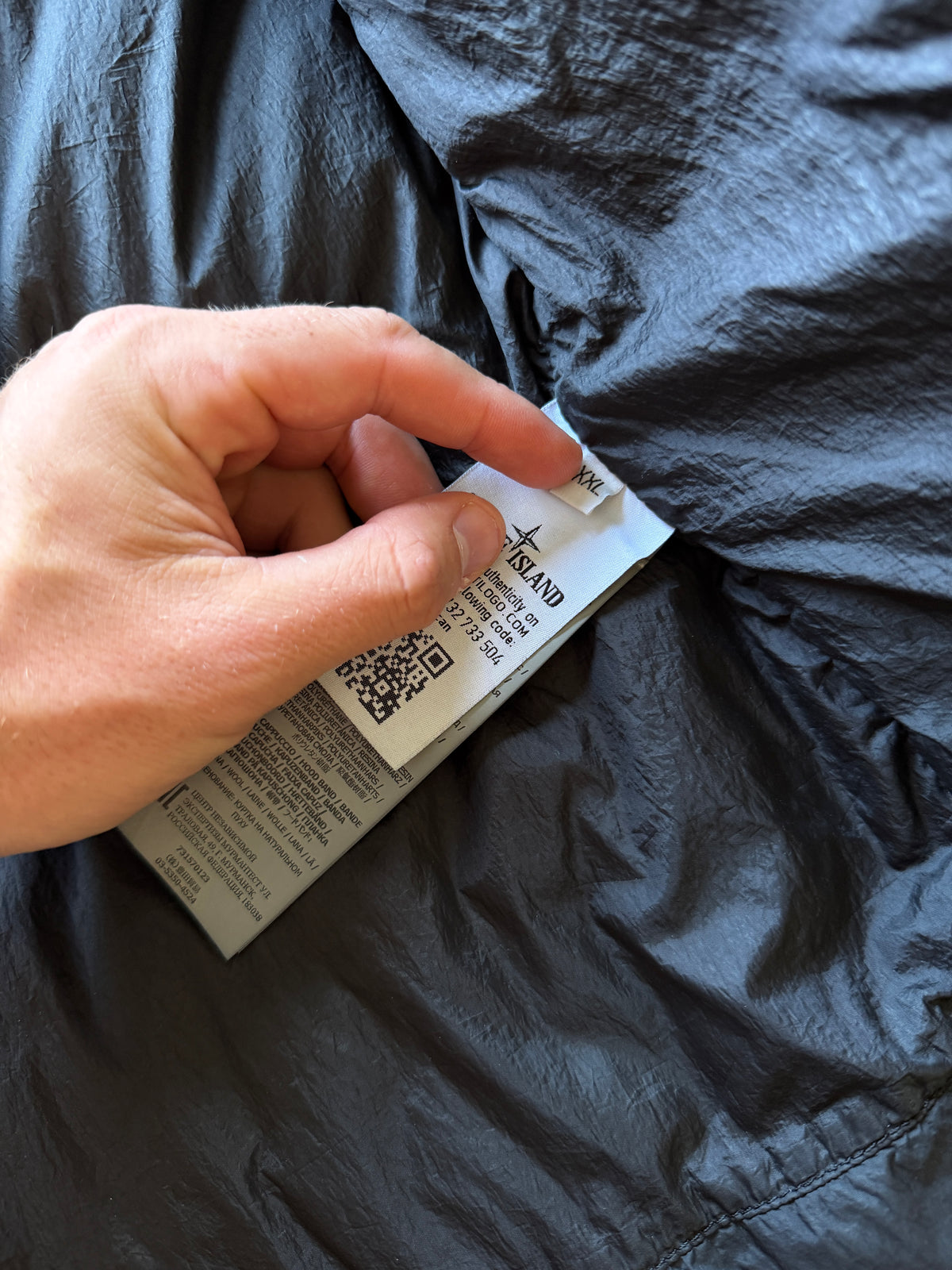 Stone Island Garment Dyed Down Parka Jacket