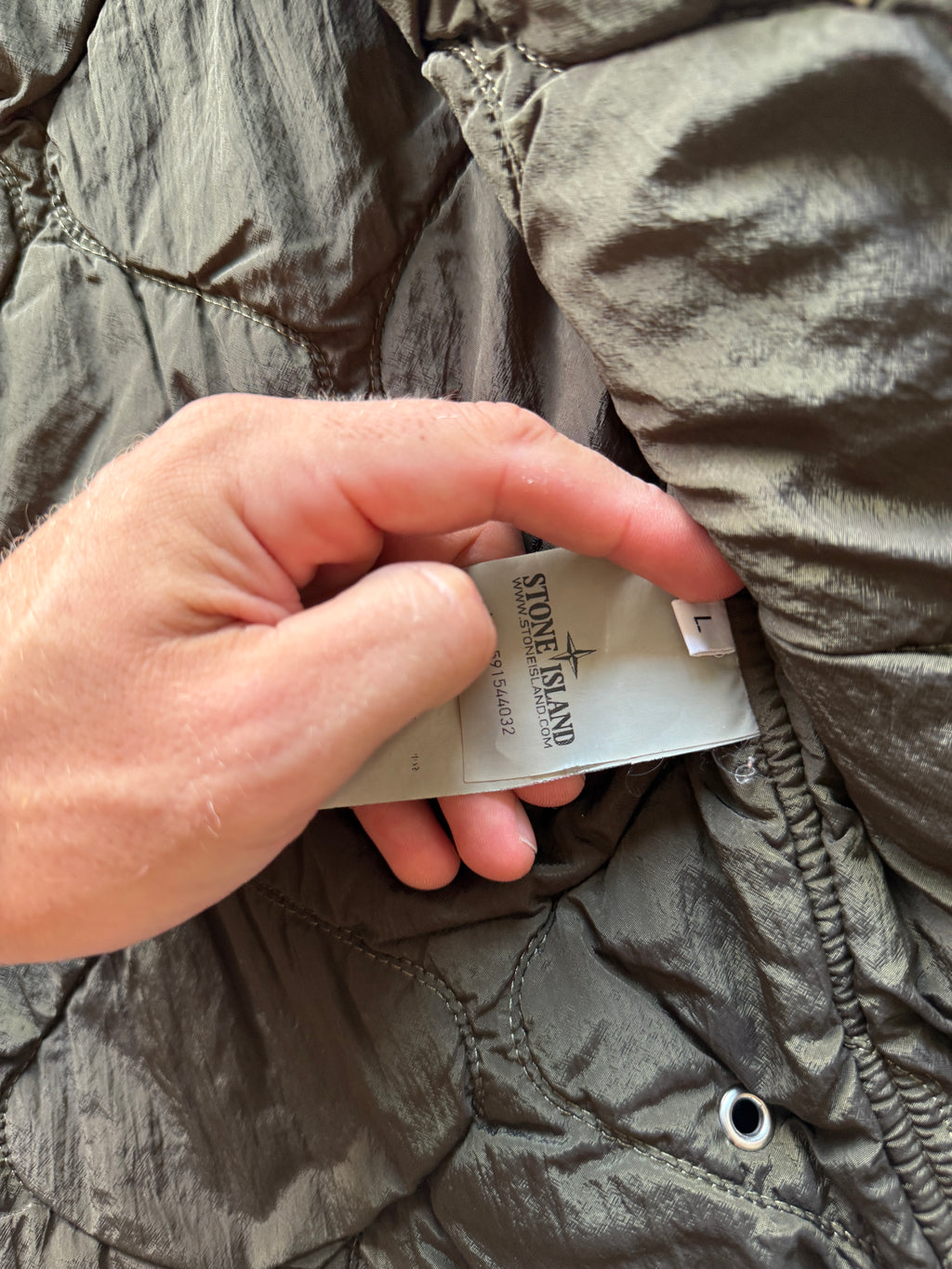 Stone Island Ghost Panno Tinto Jacket