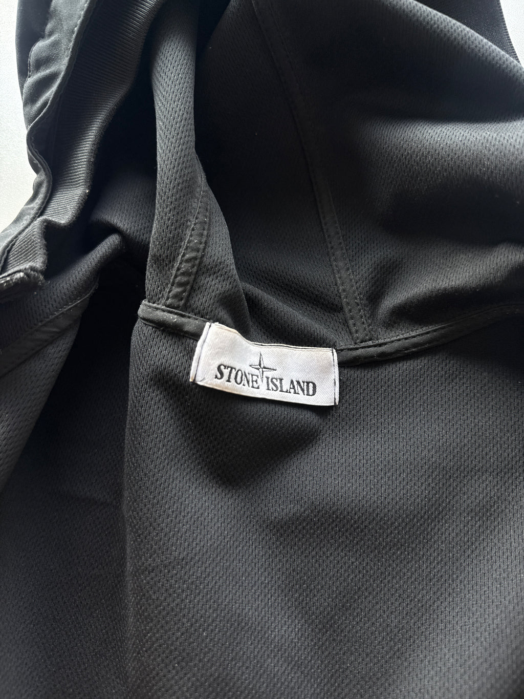 Stone Island Soft Shell Jacket Black
