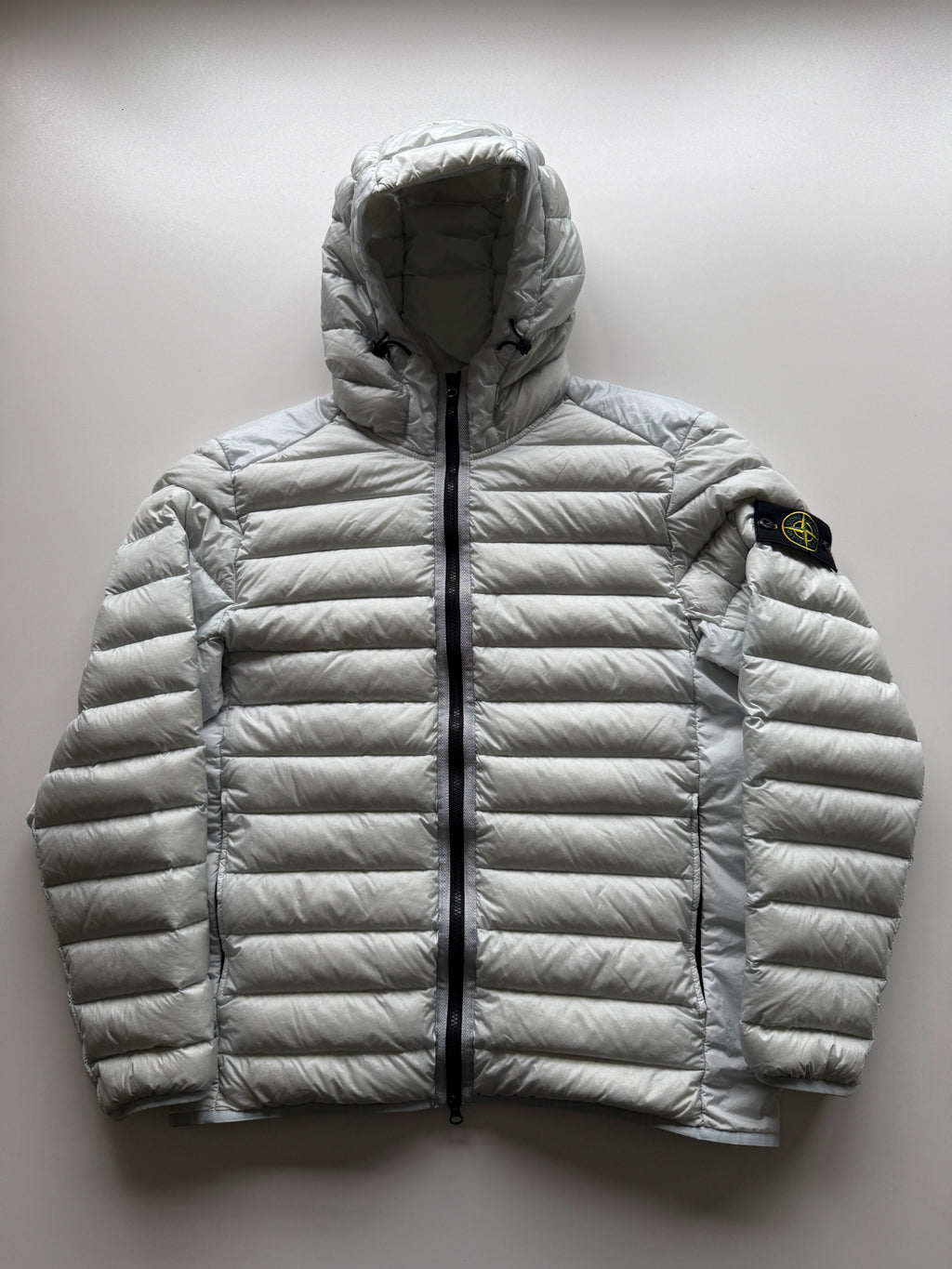 Stone Island Loom Woven Nylon Down Jacket