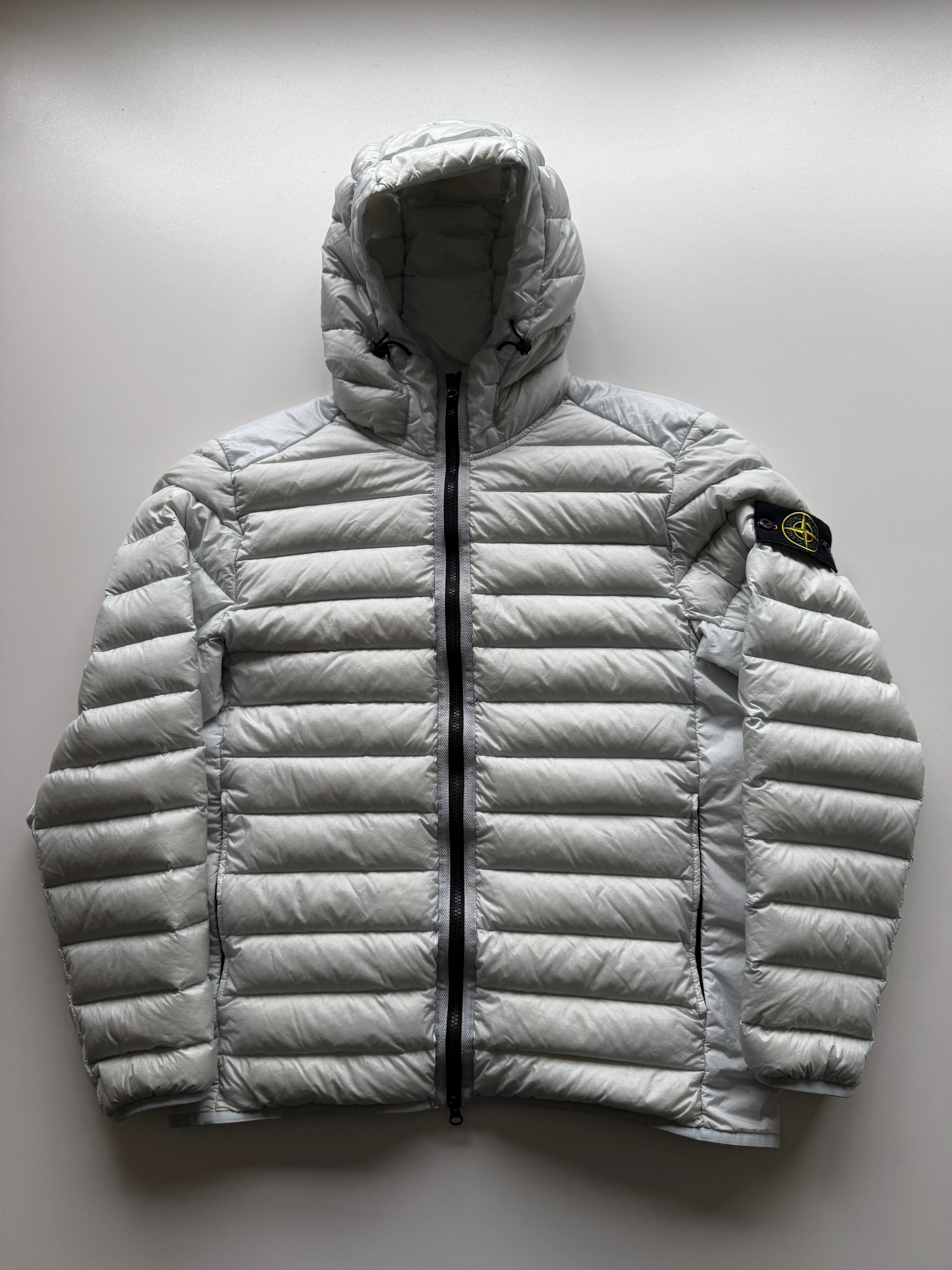 Stone Island Loom Woven Nylon Down Jacket