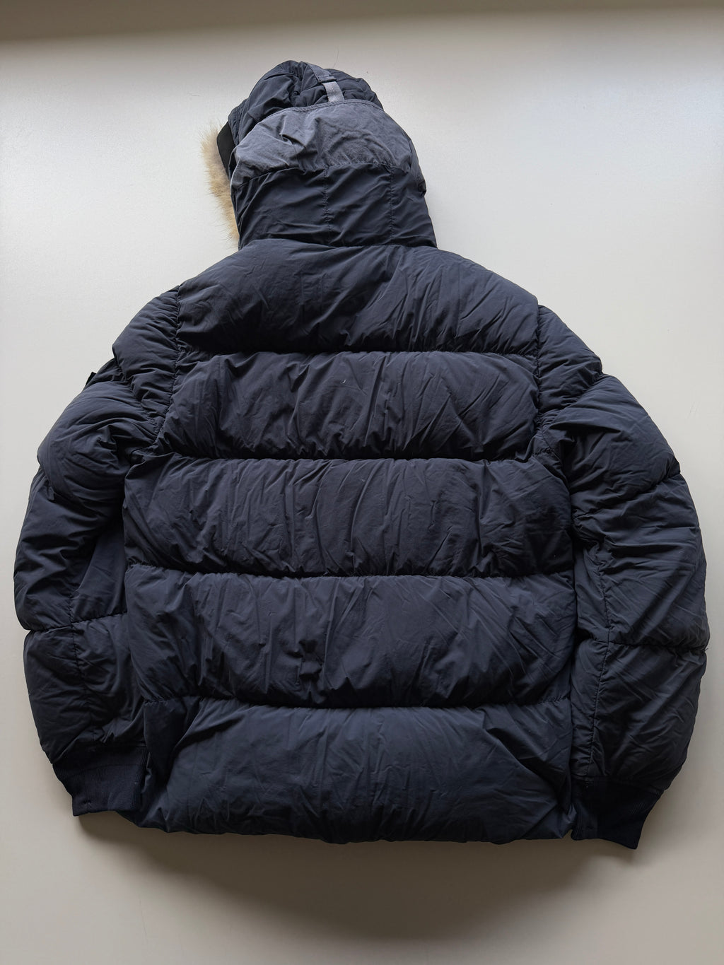 Stone Island Garment Dyed Tela Down Jacket