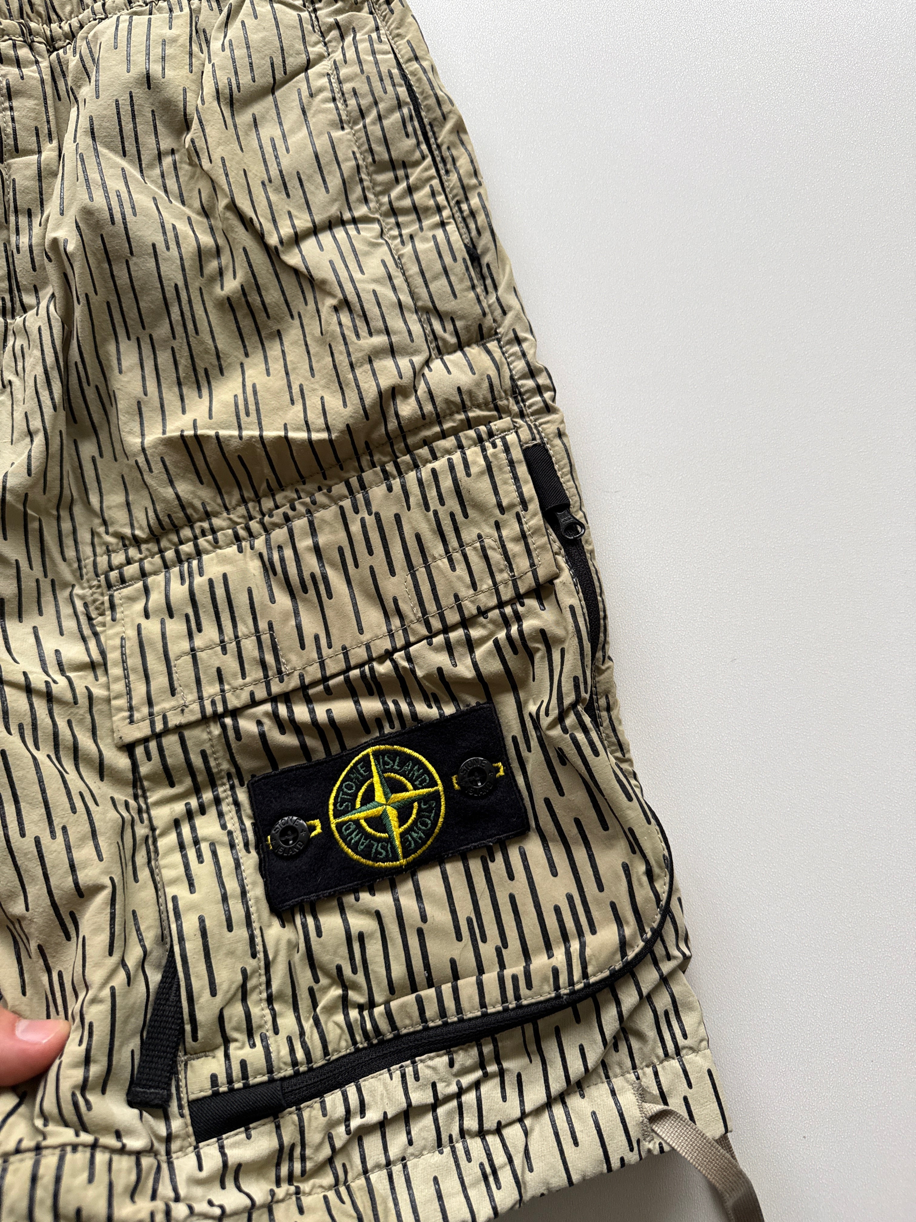 Stone Island Rain Camo Cargo Shorts