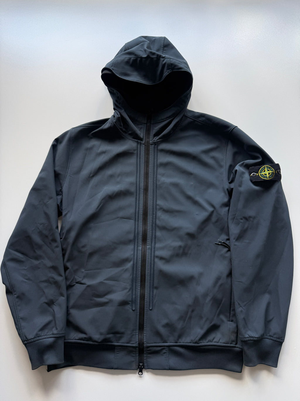 Stone Island Soft Shell Jacket Blue