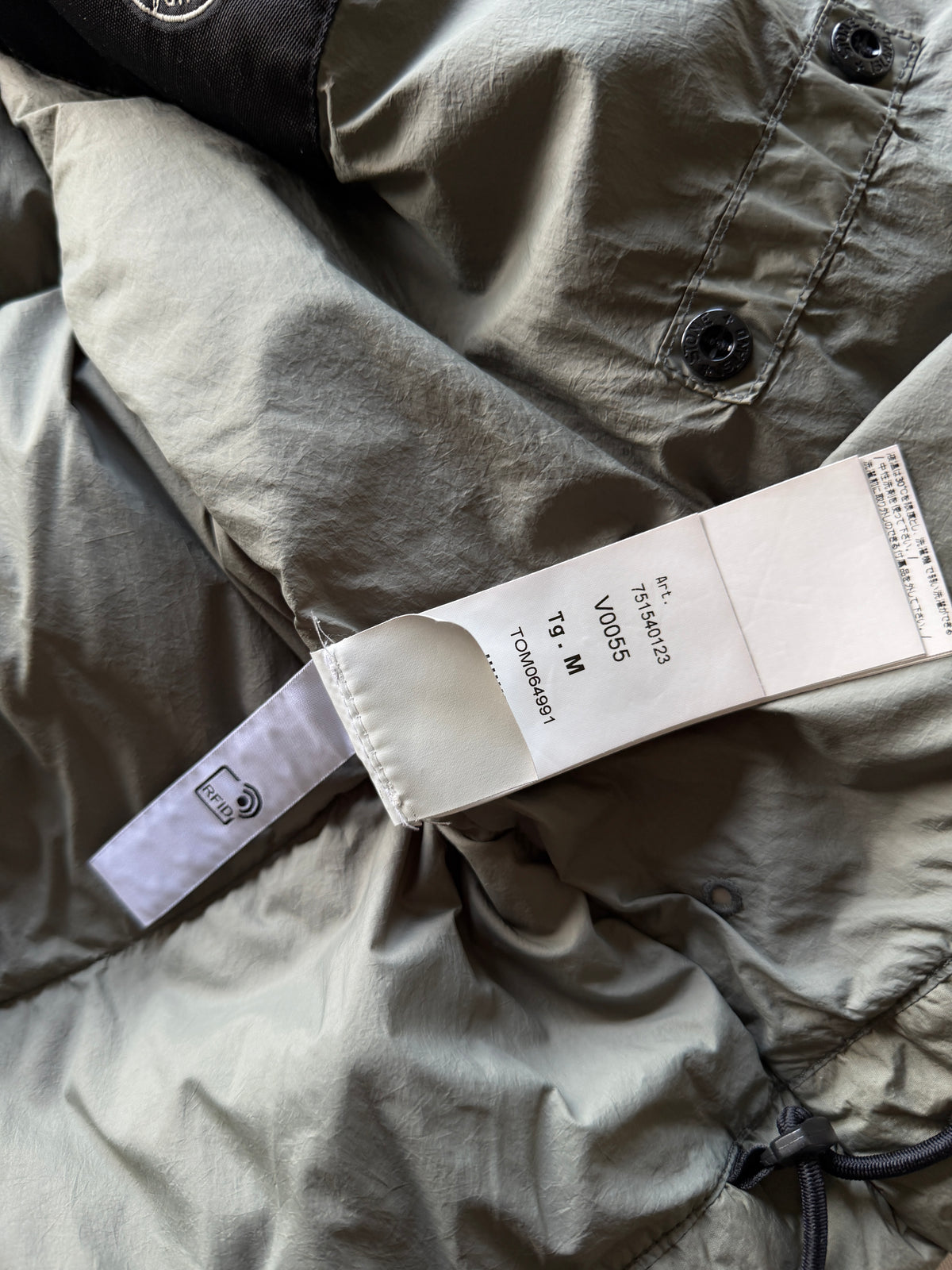 Stone Island Garment Dyed Down Jacket