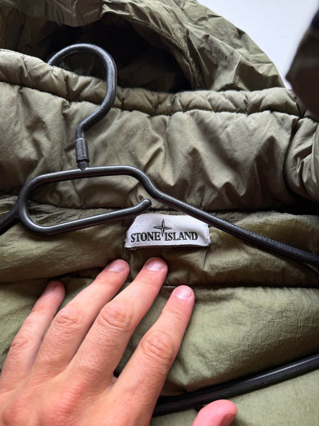 Stone Island Garment Dyed Down Jacket