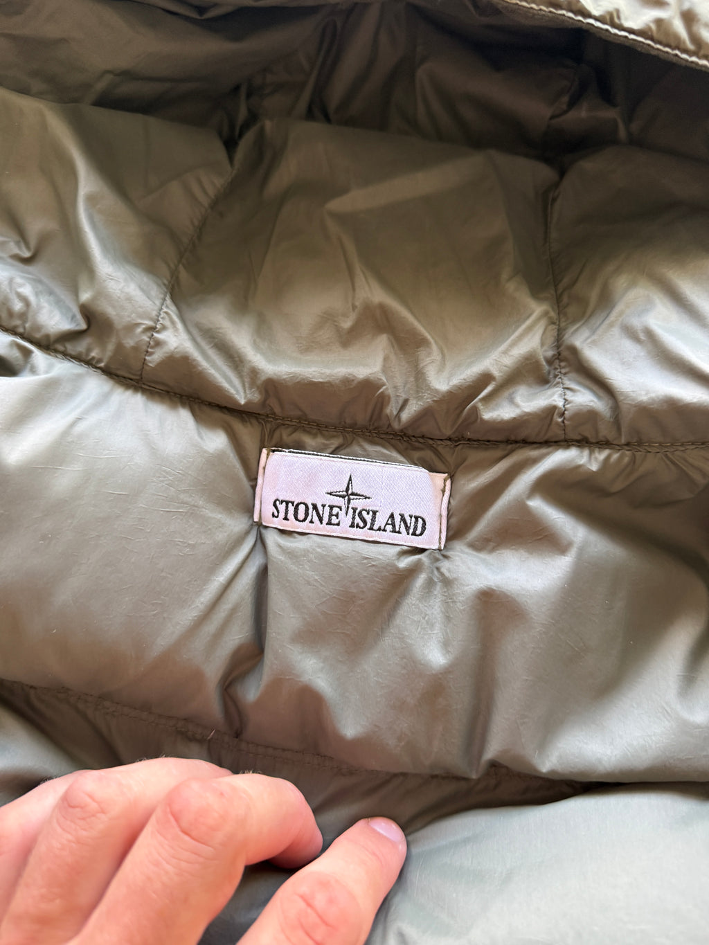 Stone Island Garment Dyed Down Jacket