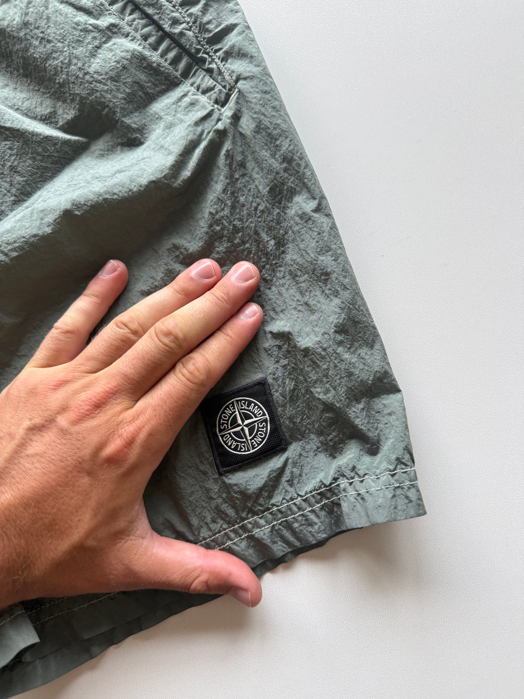 Stone Island Nylon Swimshorts Green
