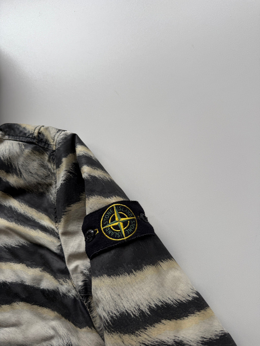 Stone Island White Tiger Camouflage Primaloft Jacket