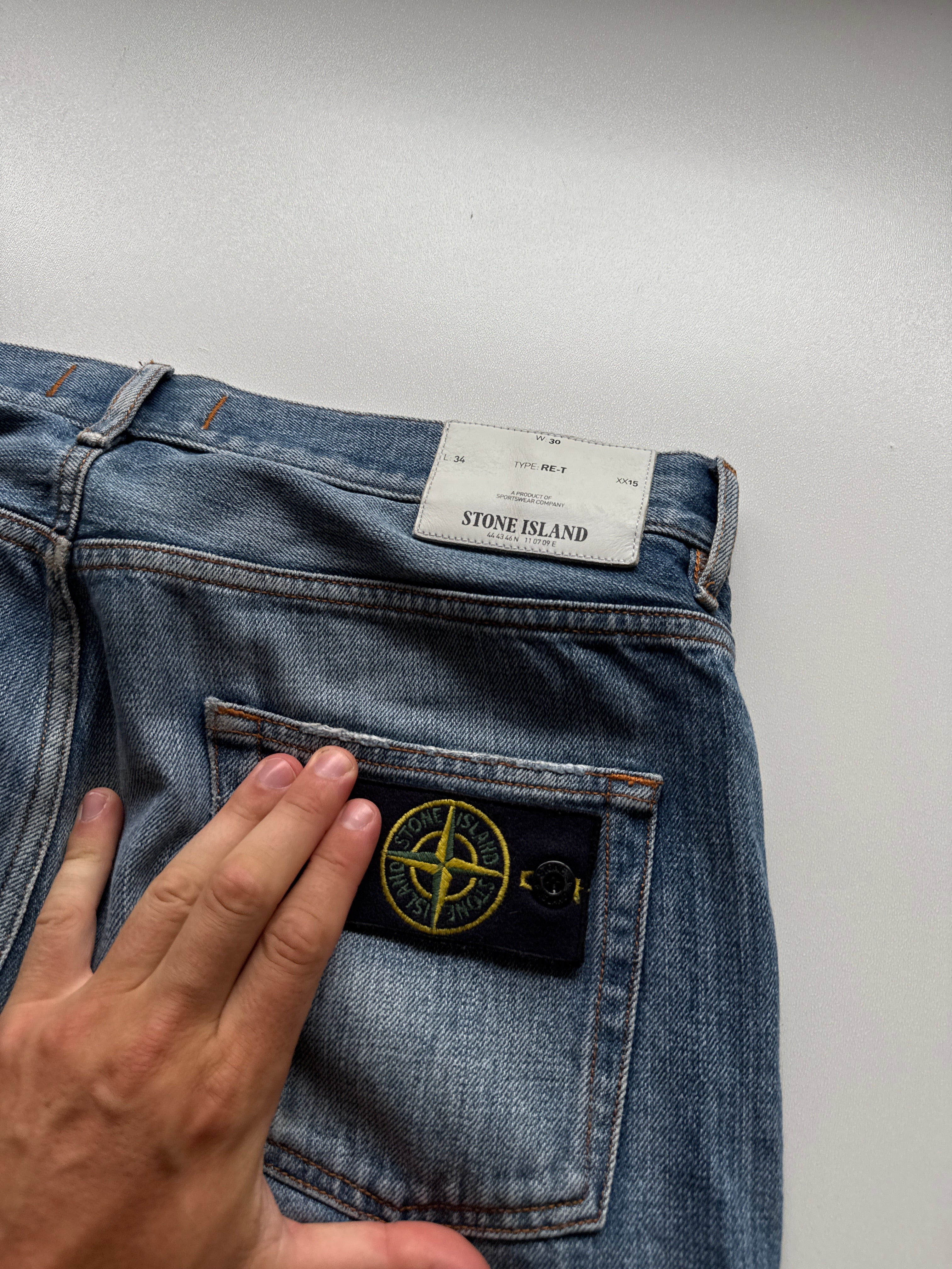 Stone Island Denim Pants