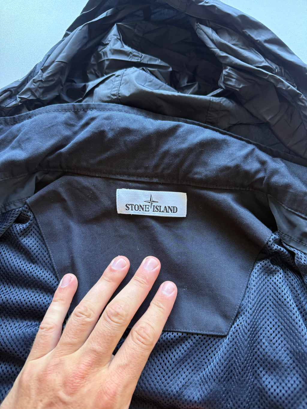 Stone Island Micro Reps Jacket Navy