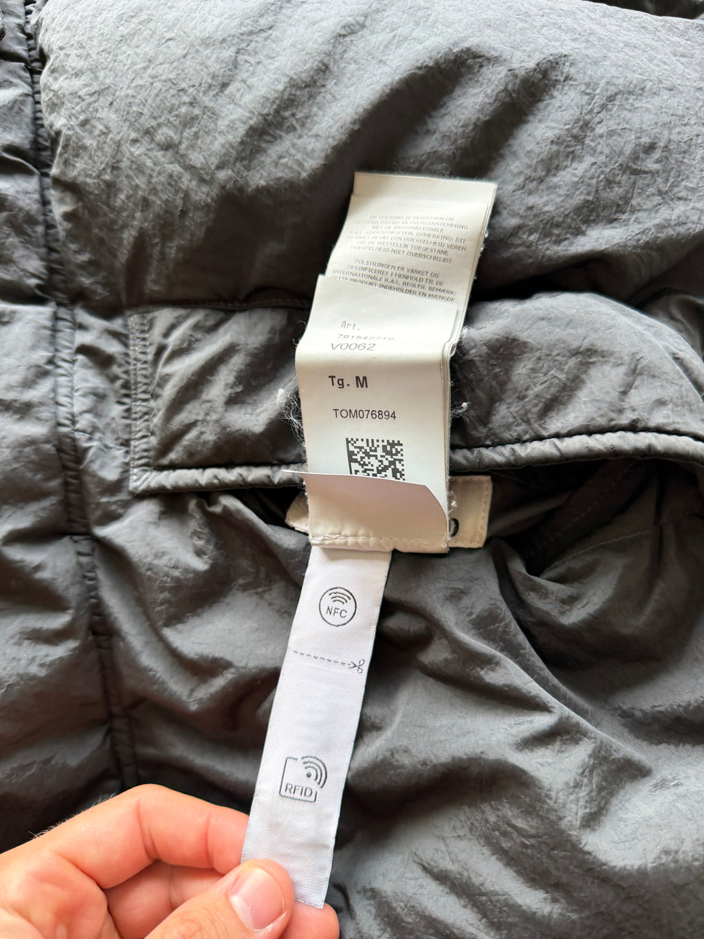 Stone Island Nylon Metal Down Reversible Jacket