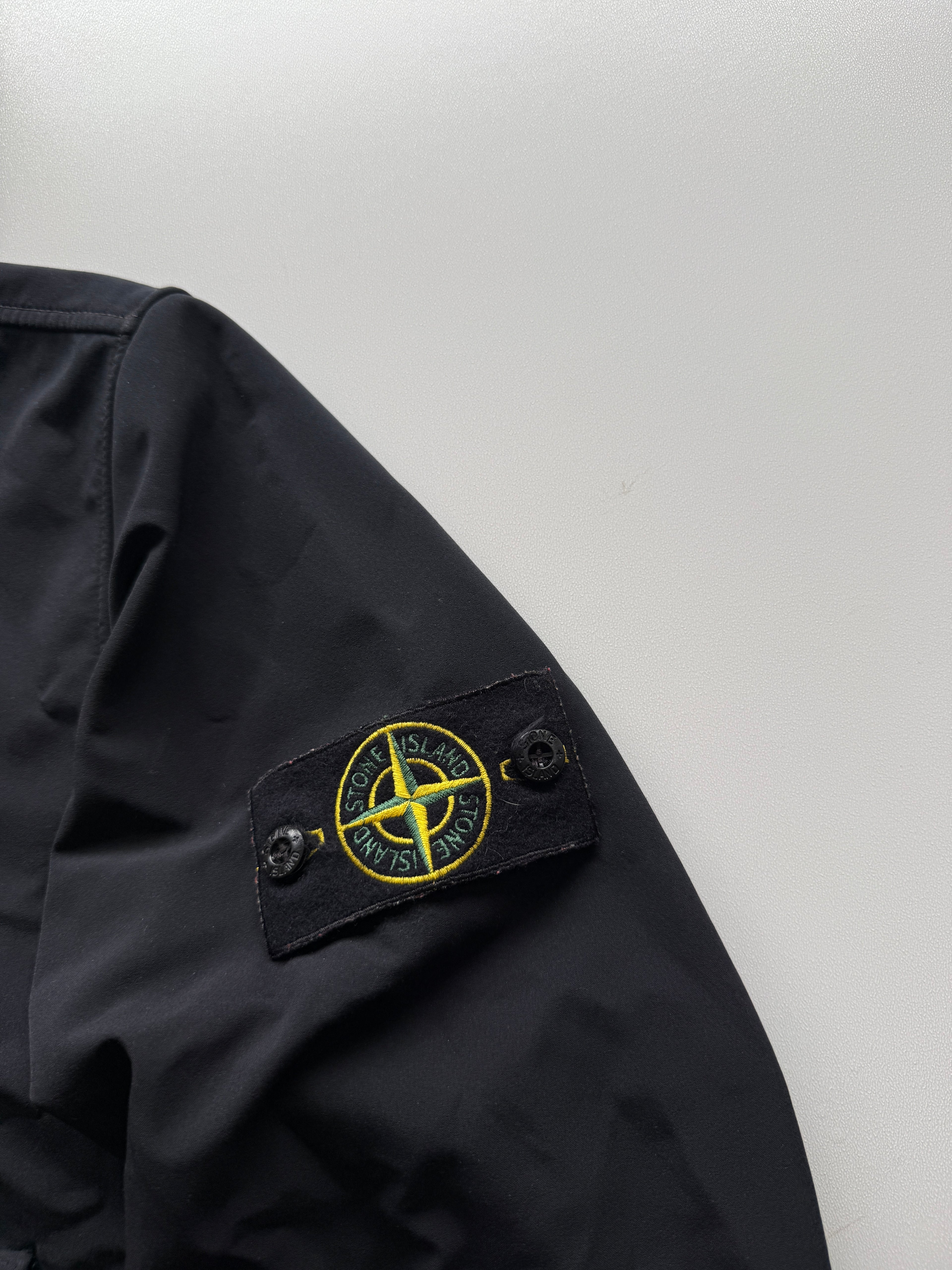 Stone Island Soft Shell Jacket Navy