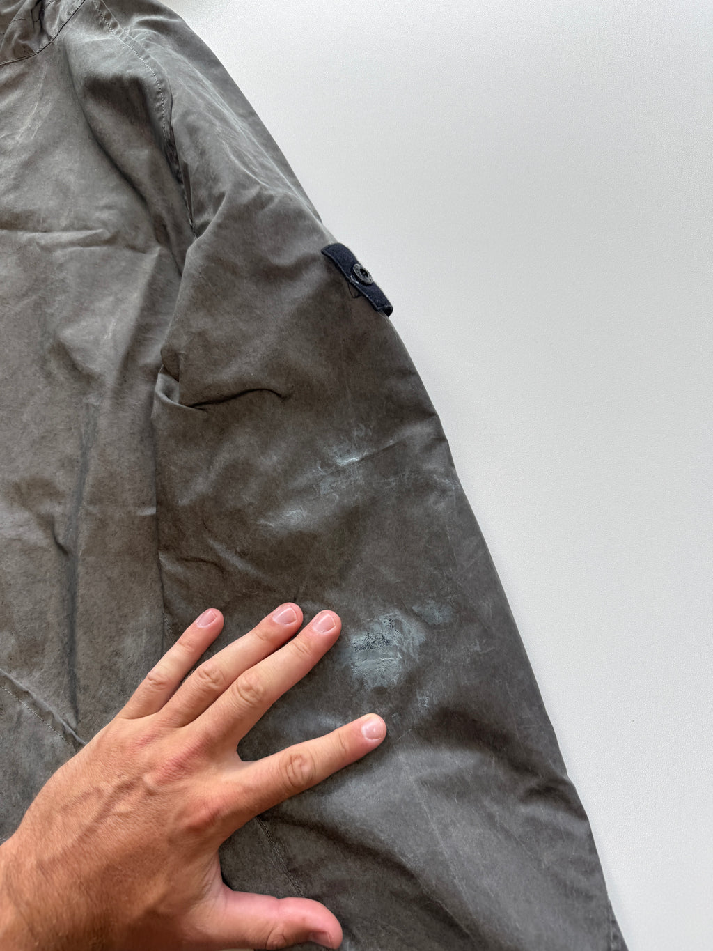 Stone Island Dust Colour Plated Reflective Jacket