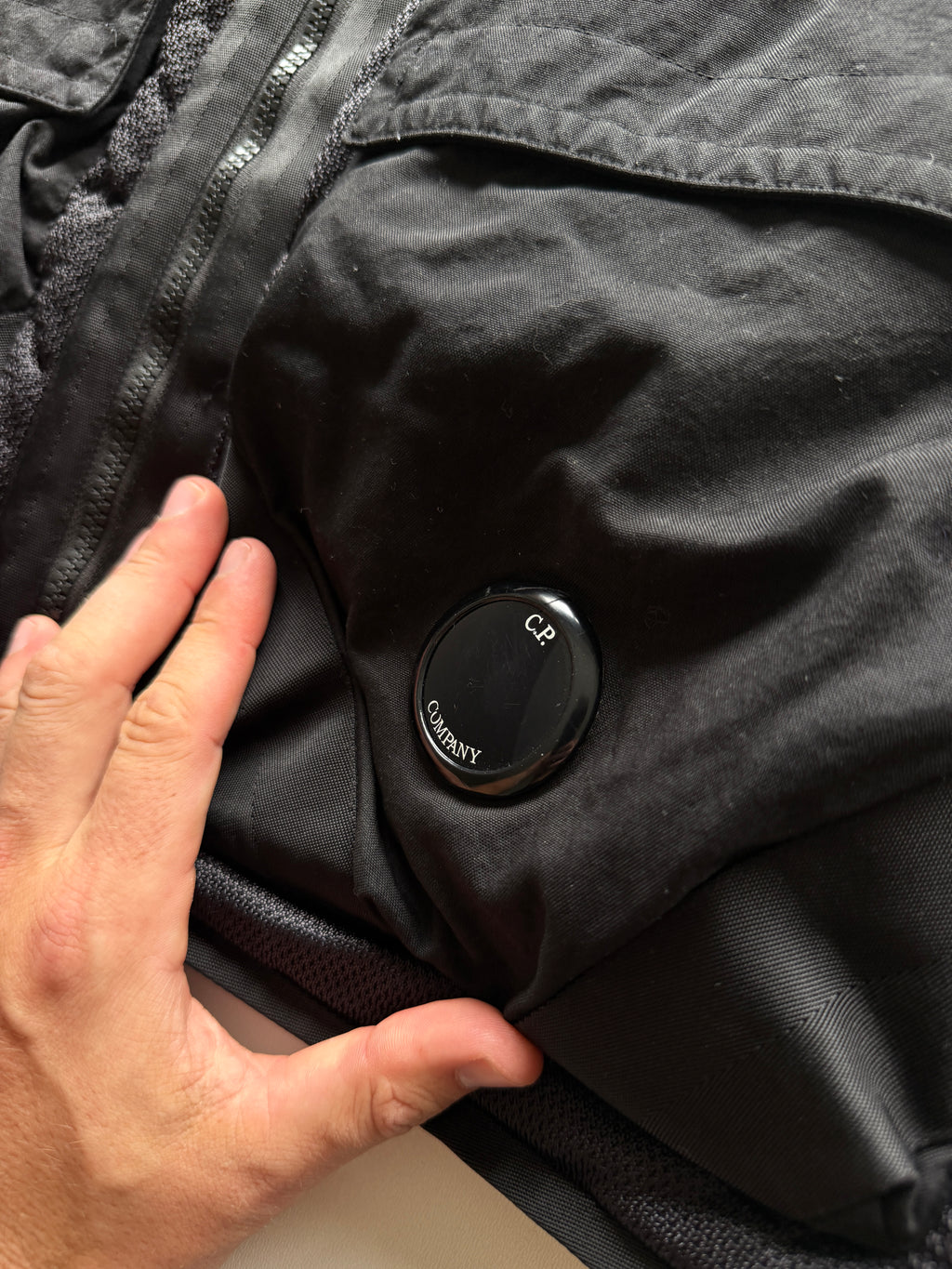 CP Company J Mesh Down Jacket